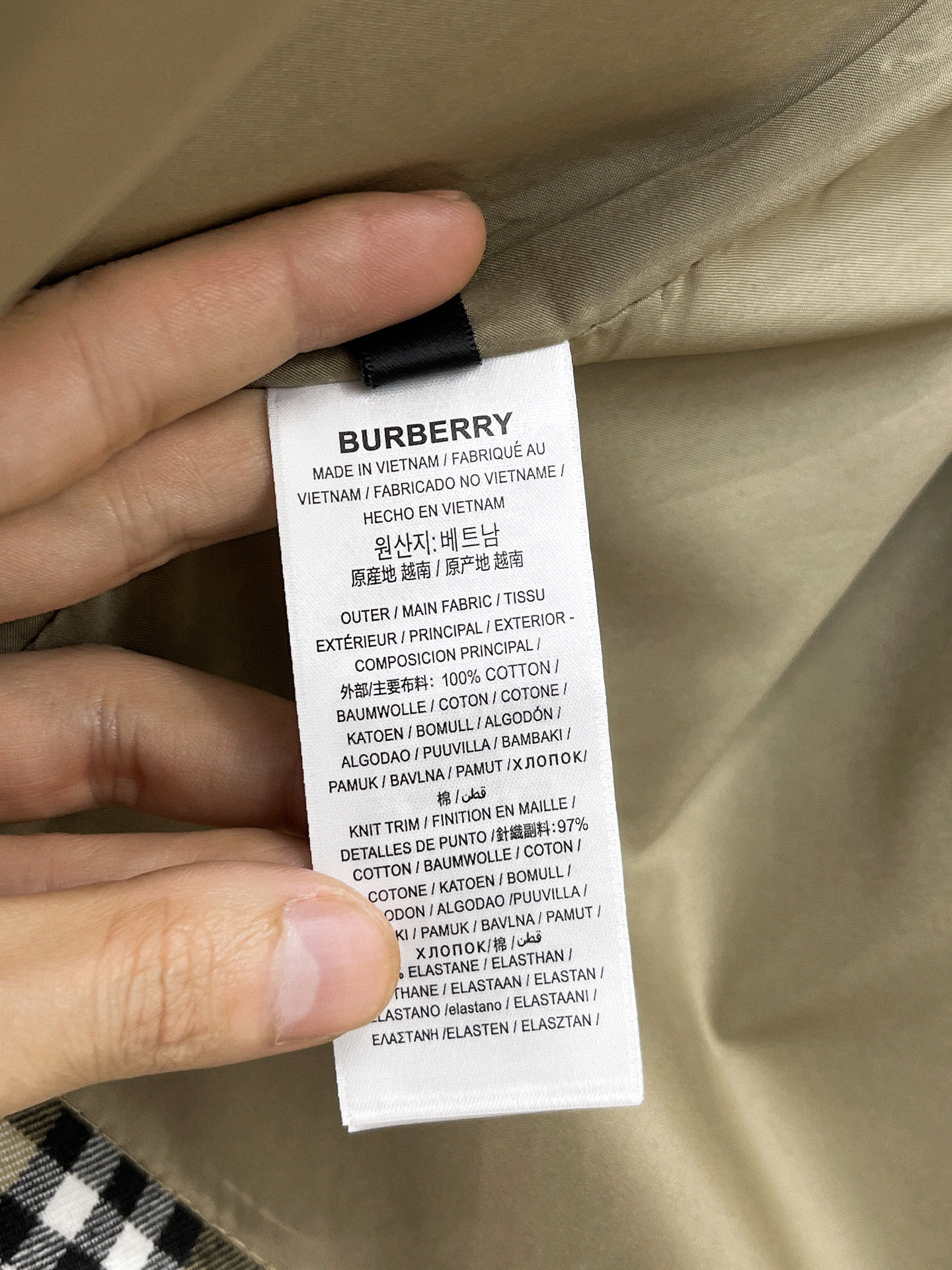 Burberry Male Jacket M-xl