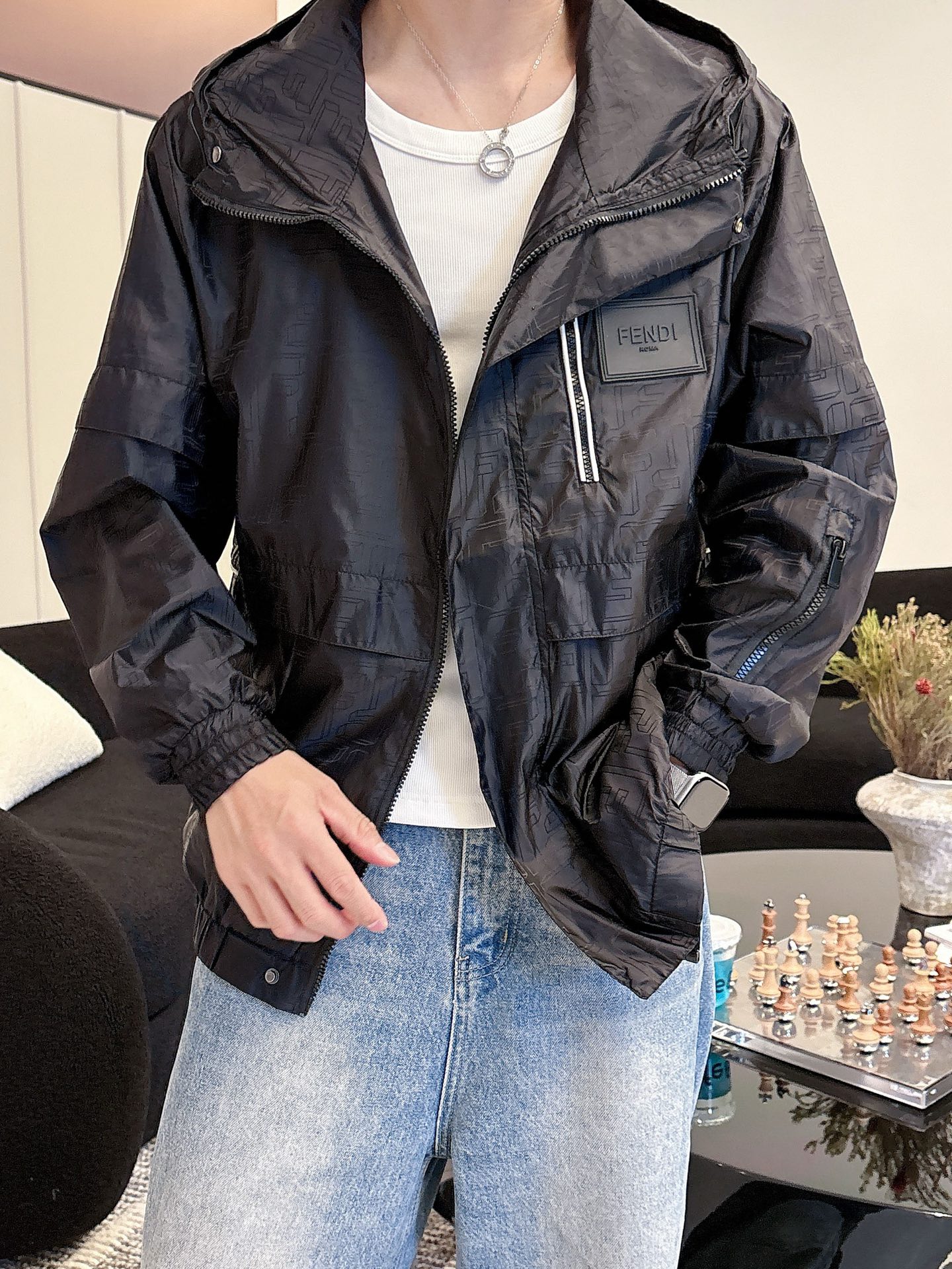 Fendi Male Jacket M-xl