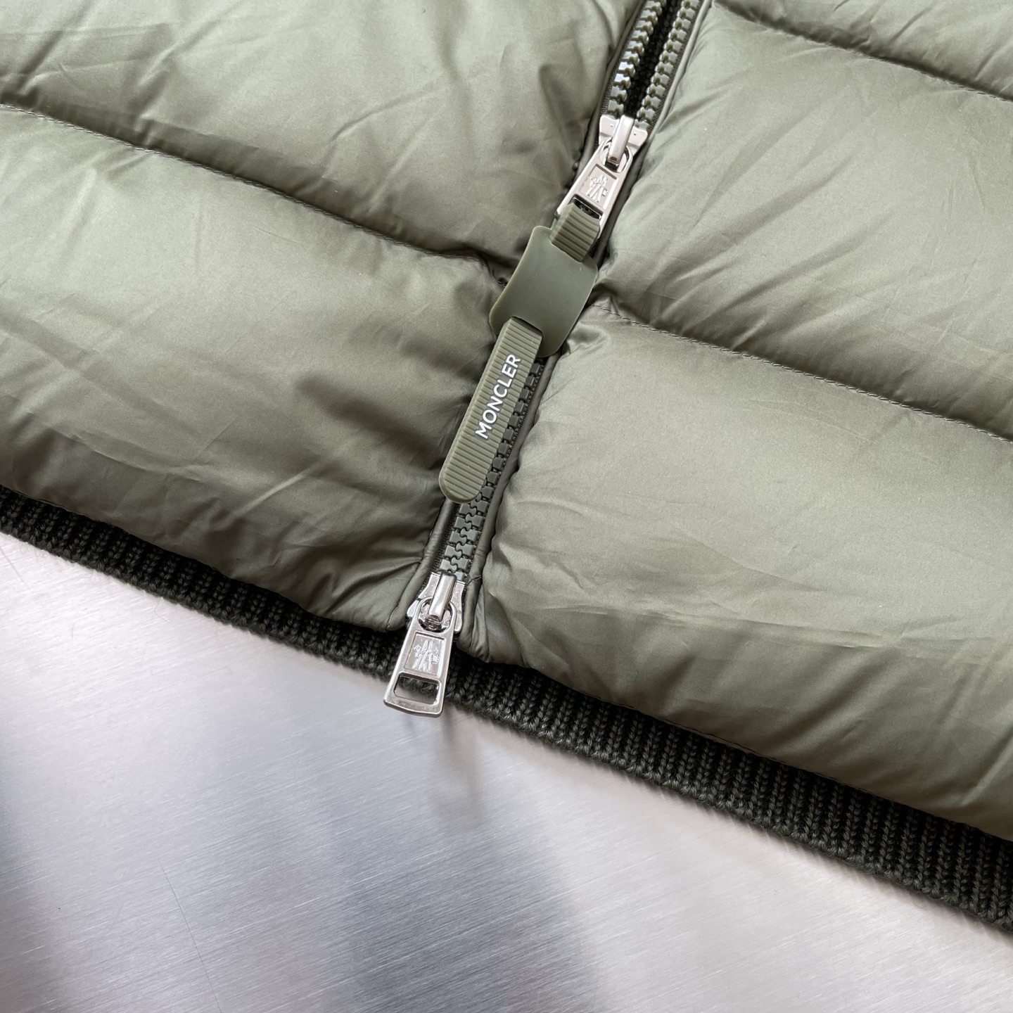 Moncler Couple Down Jacket Wool Black Hooded S-m-l-xl-xxl-xxxl