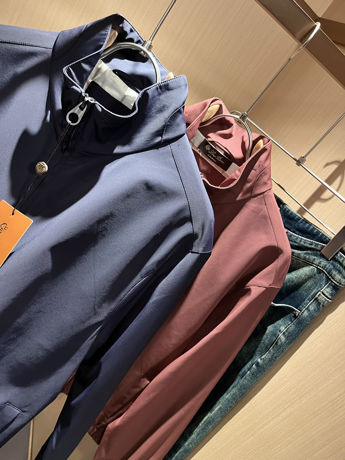 Loro Piana Male Jacket Polyester M-l-xl