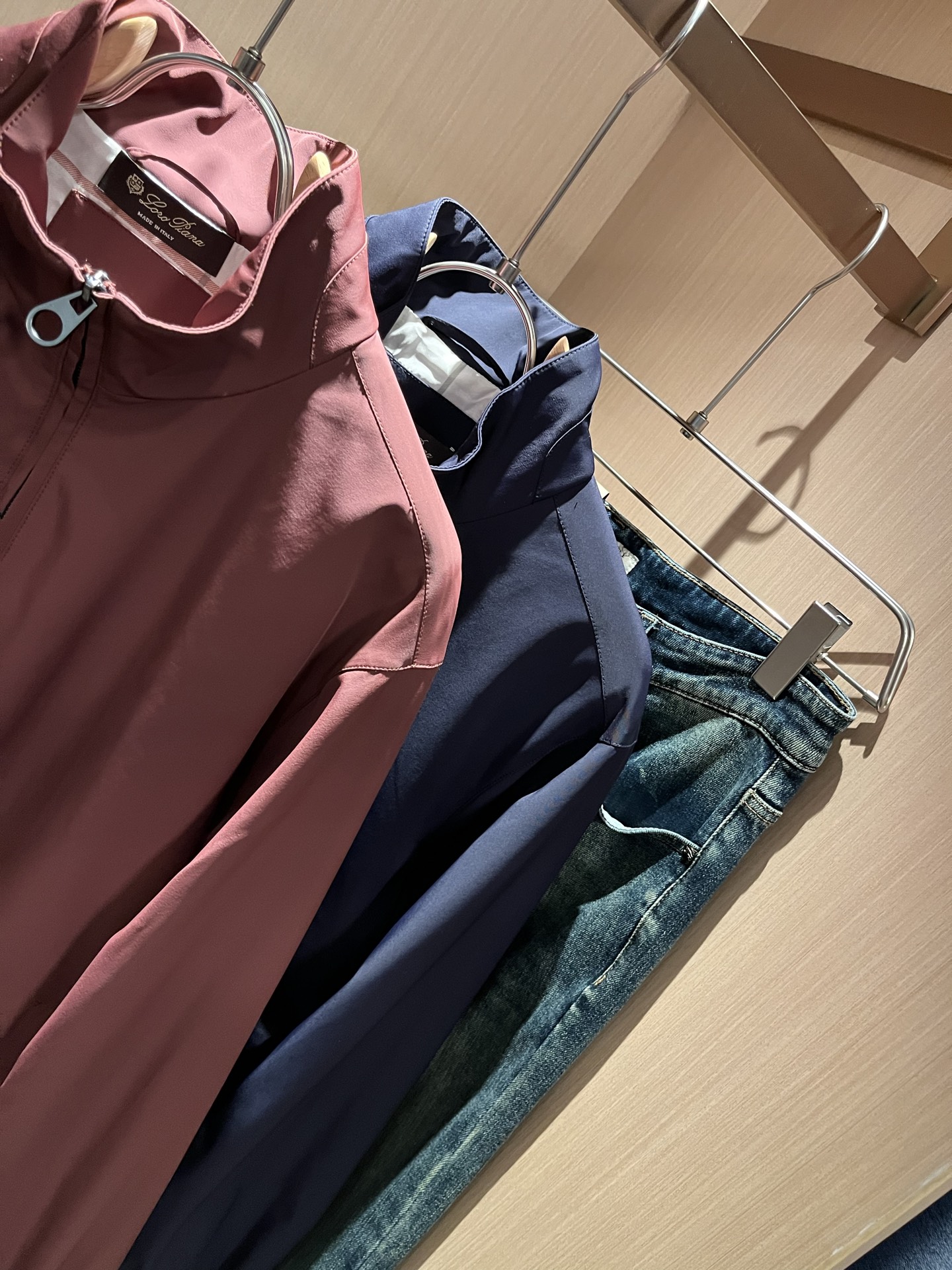 Loro Piana Male Jacket Polyester M-l-xl