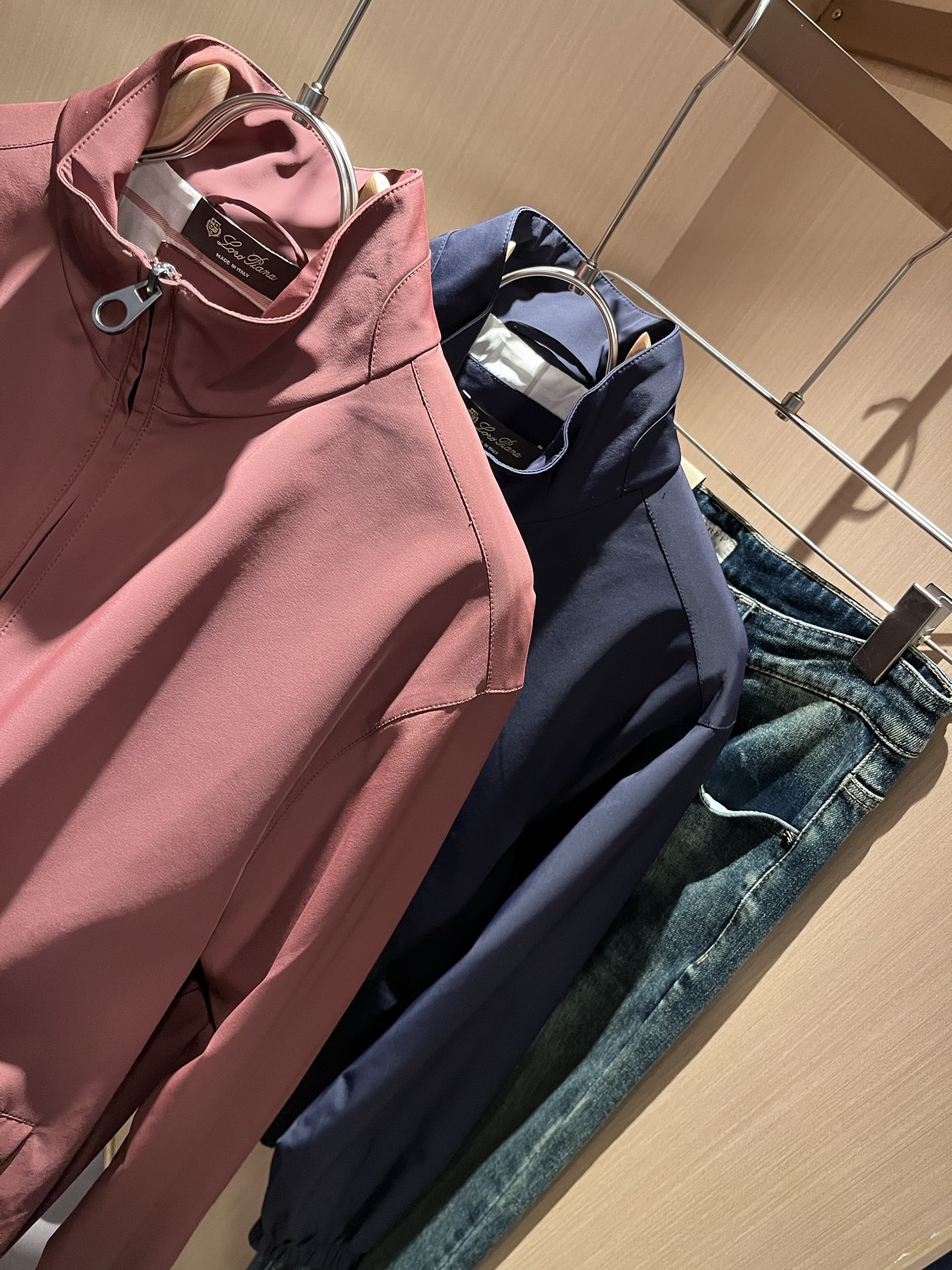 Loro Piana Male Jacket Polyester M-l-xl