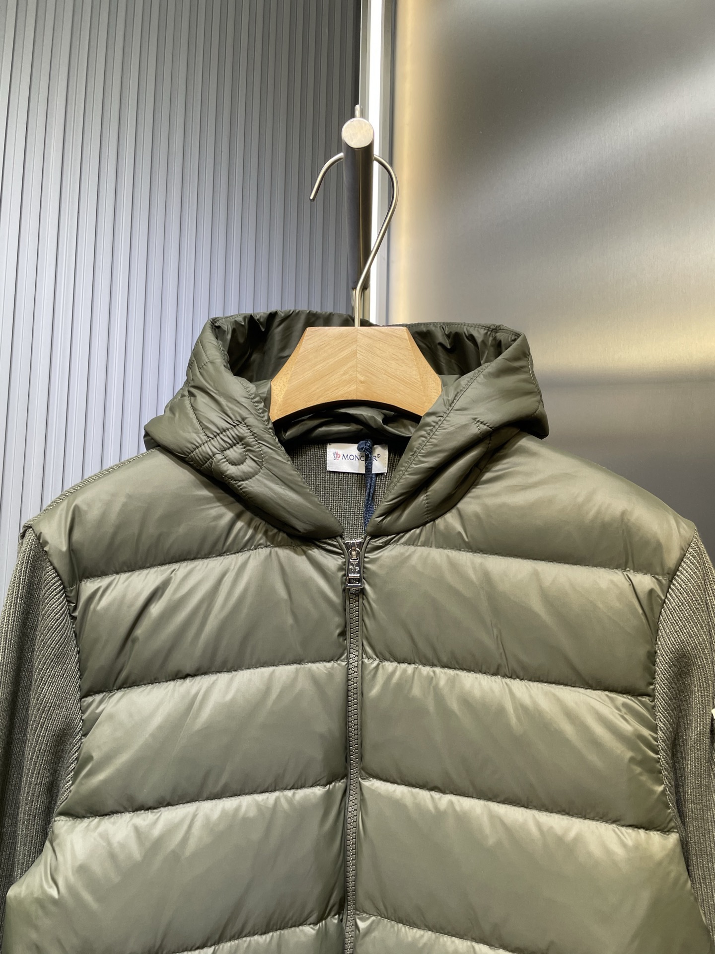 Moncler Male Down Jacket Wool Hooded S-m-l