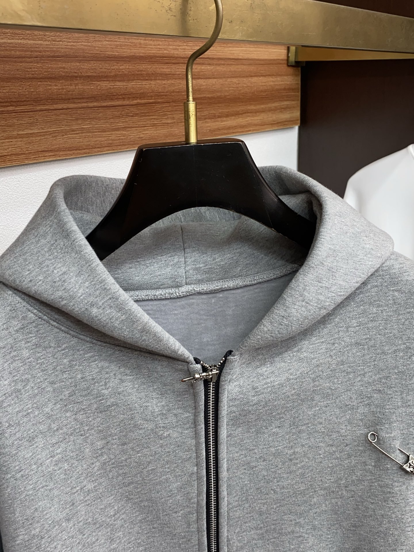 Chrome Hearts Hoodie Black Fleece Lined S-xl