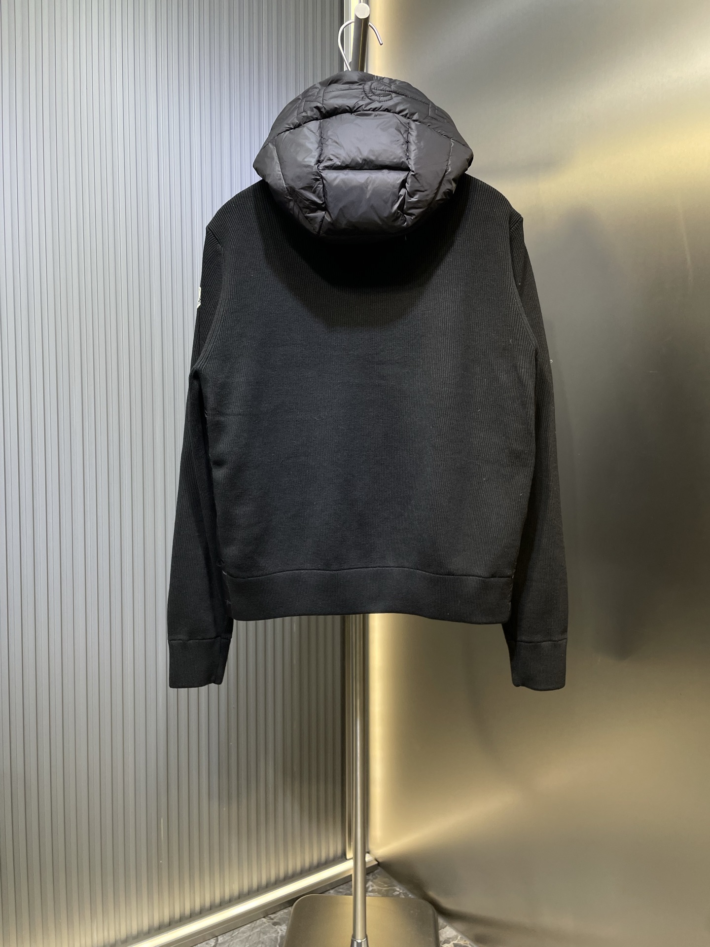 Moncler Male Down Jacket Wool Hooded S-m-l