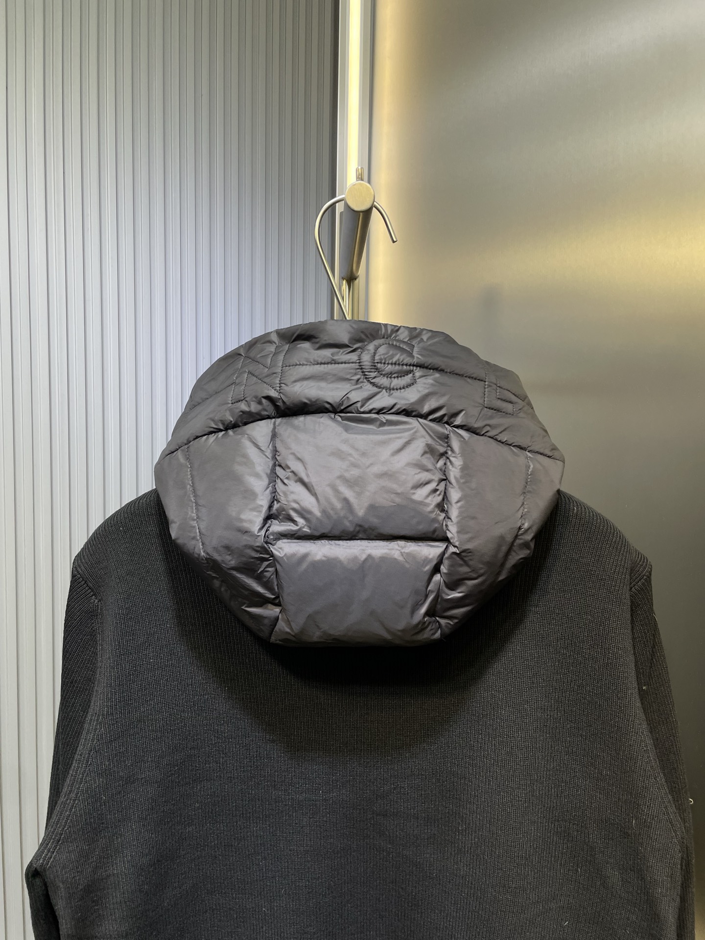 Moncler Male Down Jacket Wool Hooded S-m-l