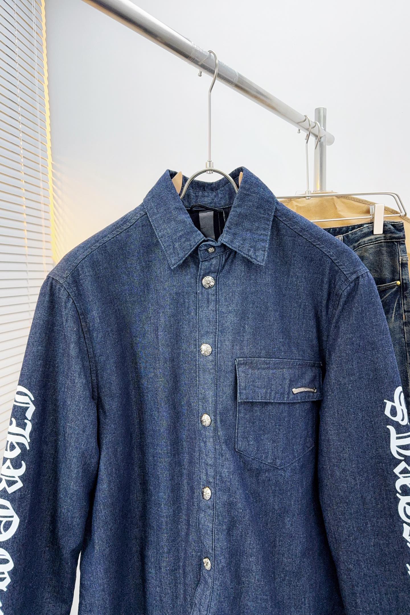 Chrome Hearts Shirt Cotton Printed S-m-l