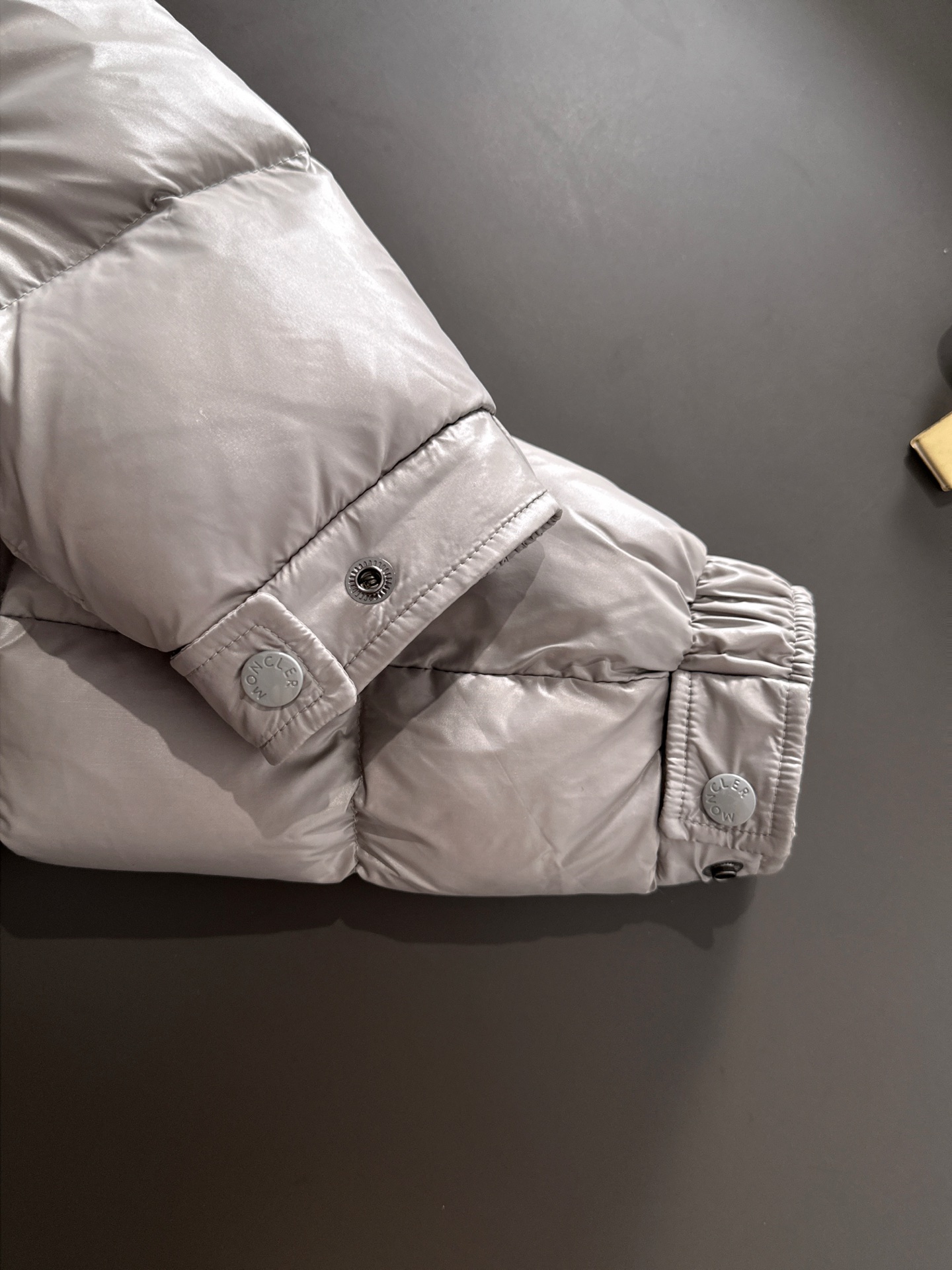 Moncler Down Jacket Goose Down Gray S-m-l