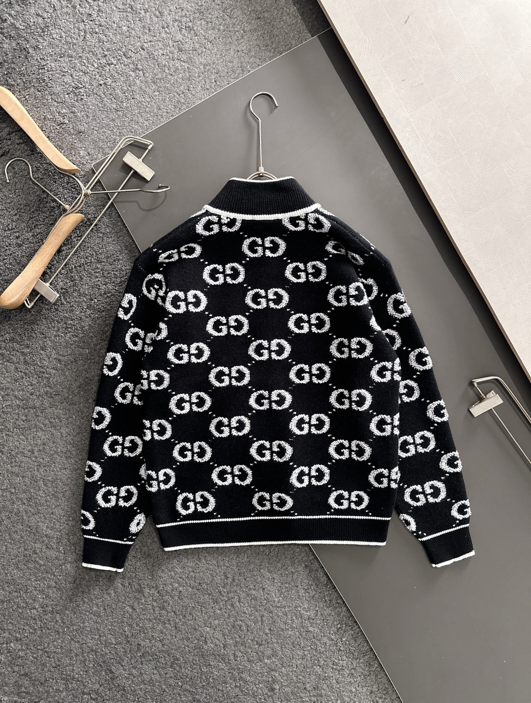 Gucci Couple Basic Clothing Wool Striped S-m-xxxl