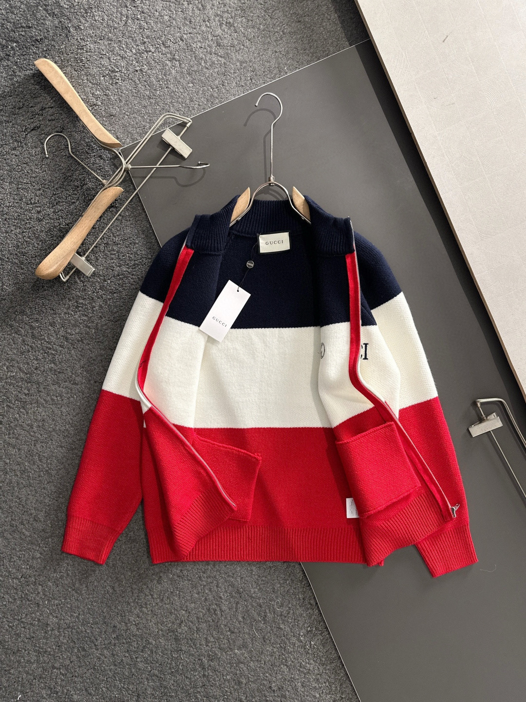 Loewe Couple Basic Clothing Wool Striped S-m-l-xxxl
