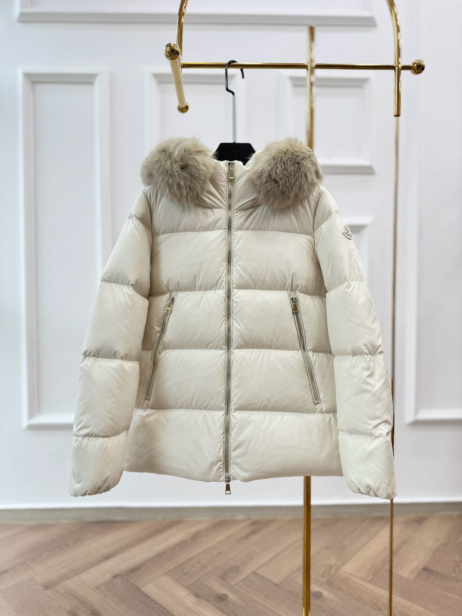 Moncler Down Jacket Black M-l