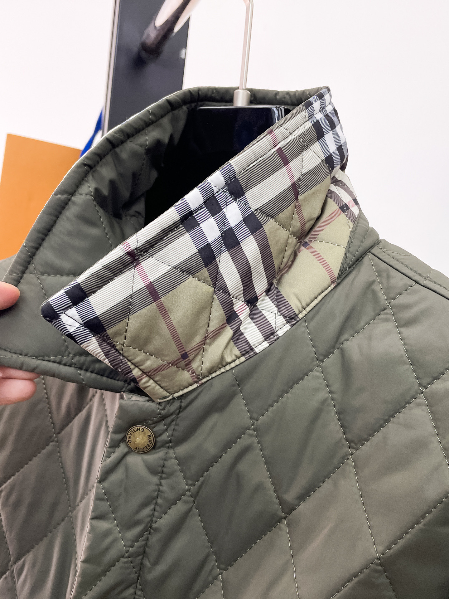 Burberry Jacket Cotton M-xxxl