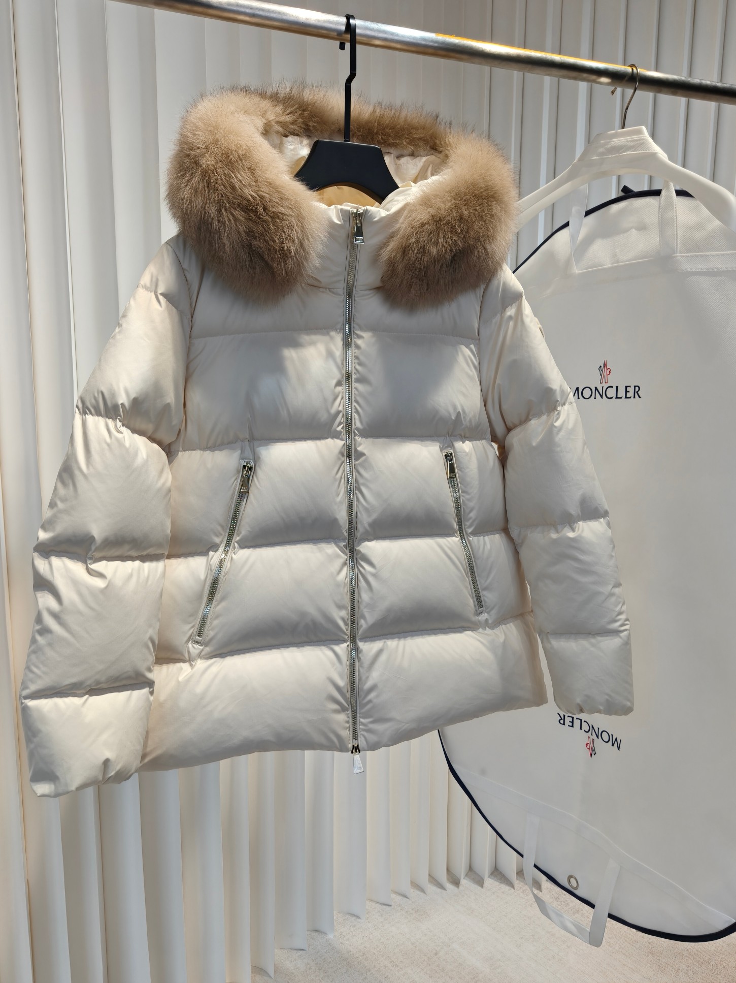 Moncler Female Down Jacket Black M-l