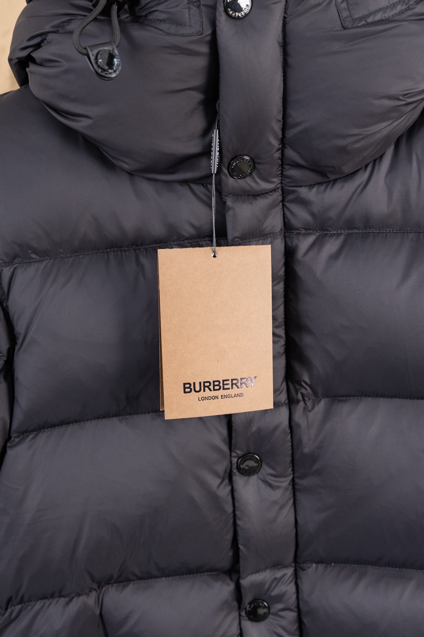Burberry Vest Black Hooded S-m-l-xl-xxl