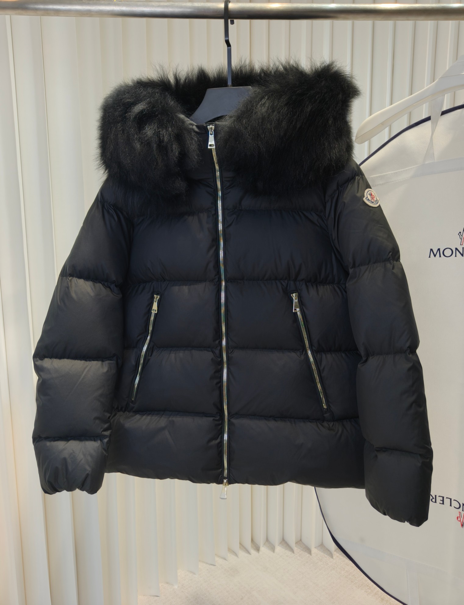 Moncler Female Down Jacket Black M-l