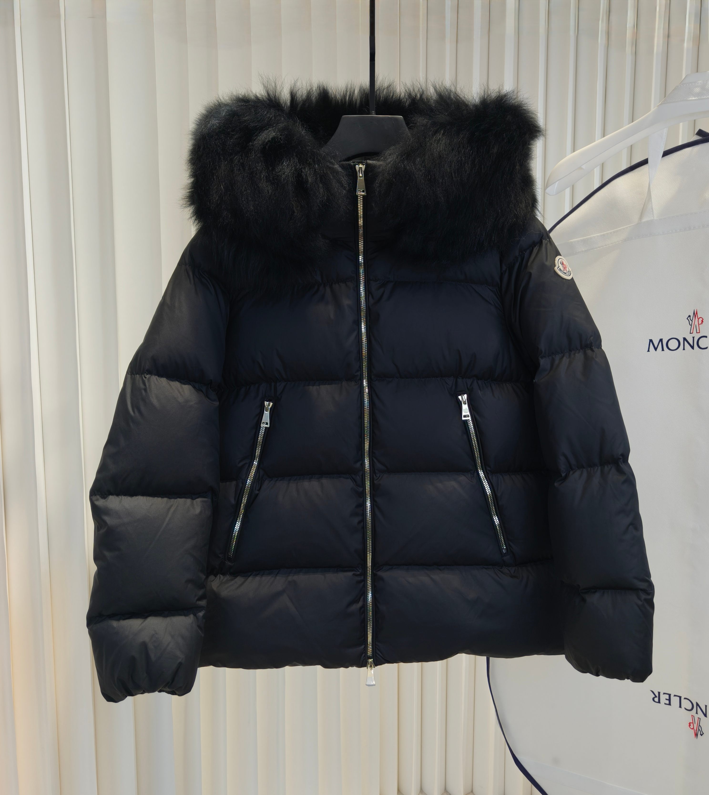 Moncler Female Down Jacket Black M-l