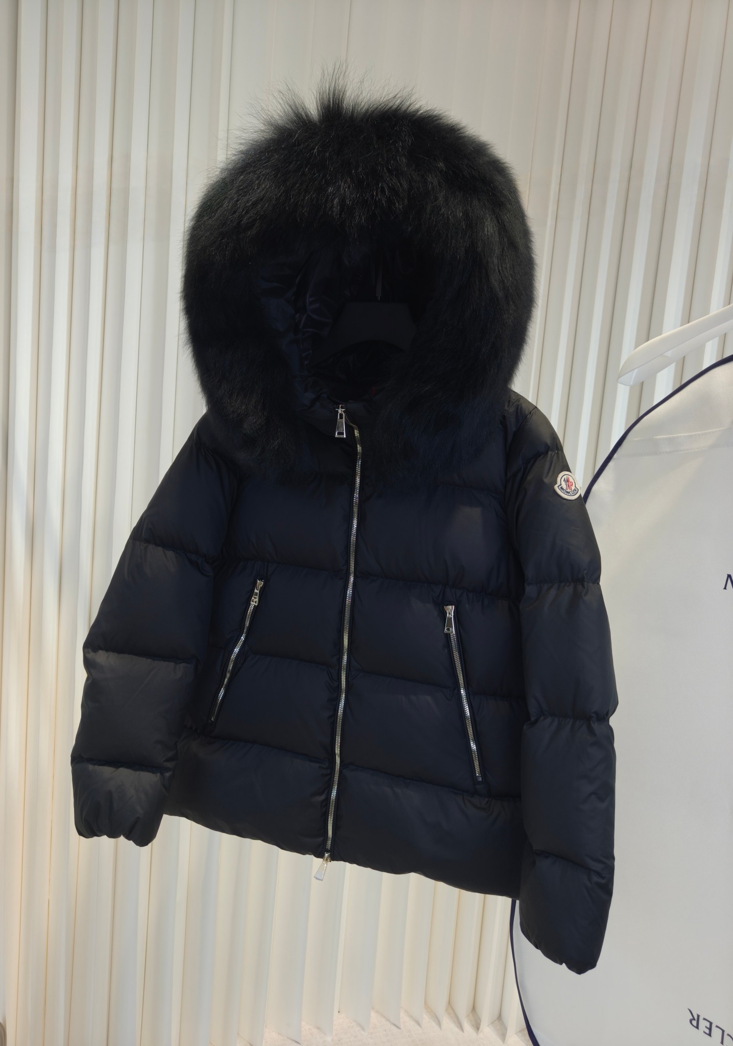 Moncler Female Down Jacket Black M-l