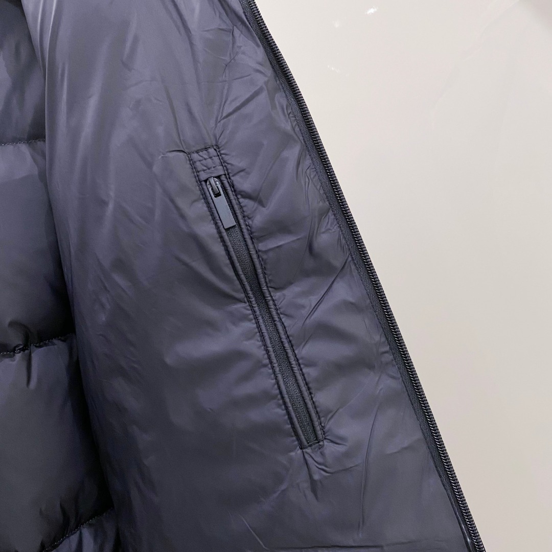 Moncler Male Jacket Goose Down Black Hooded S-m-l