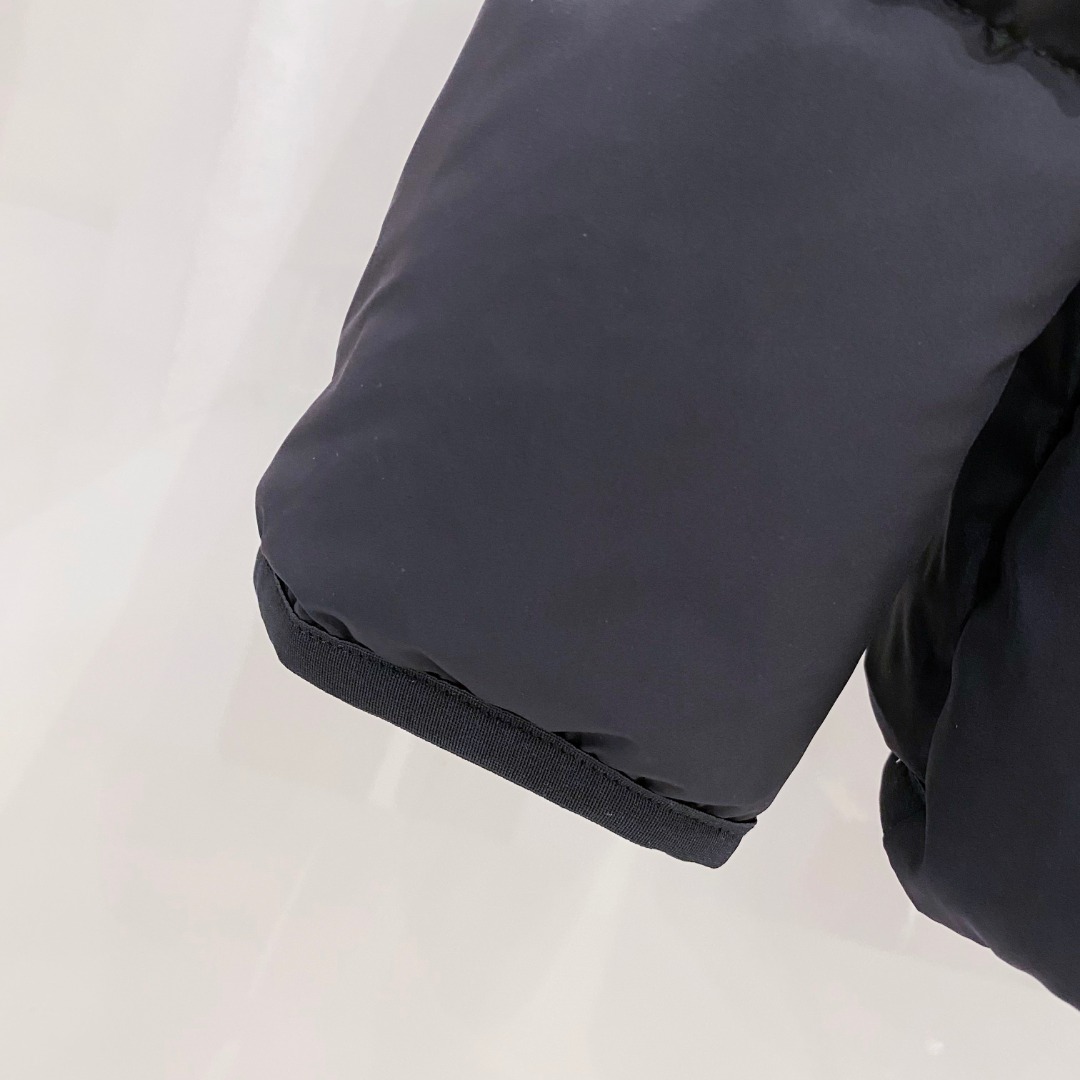 Moncler Male Jacket Goose Down Black Hooded S-m-l