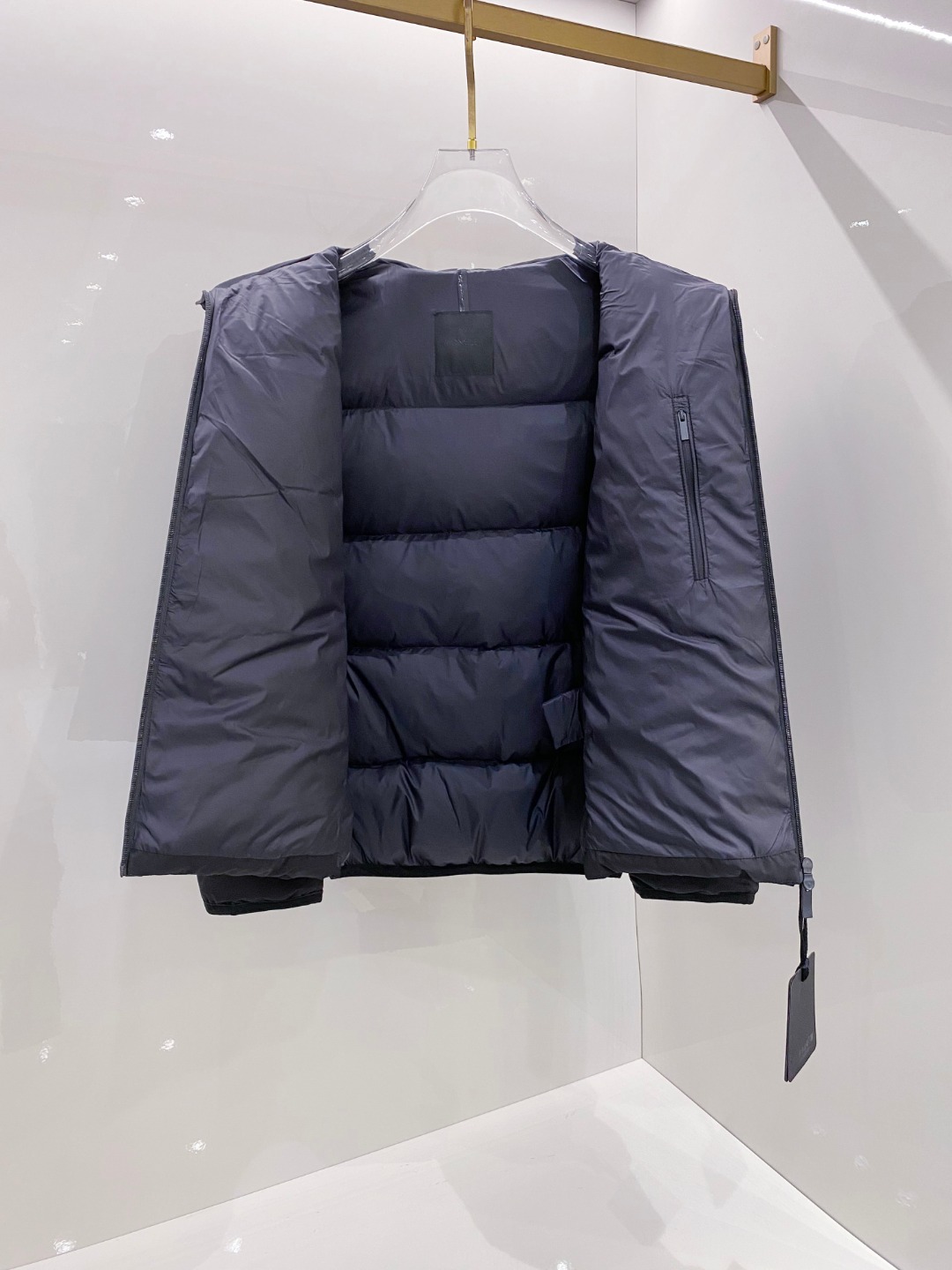 Moncler Male Jacket Goose Down Black Hooded S-m-l