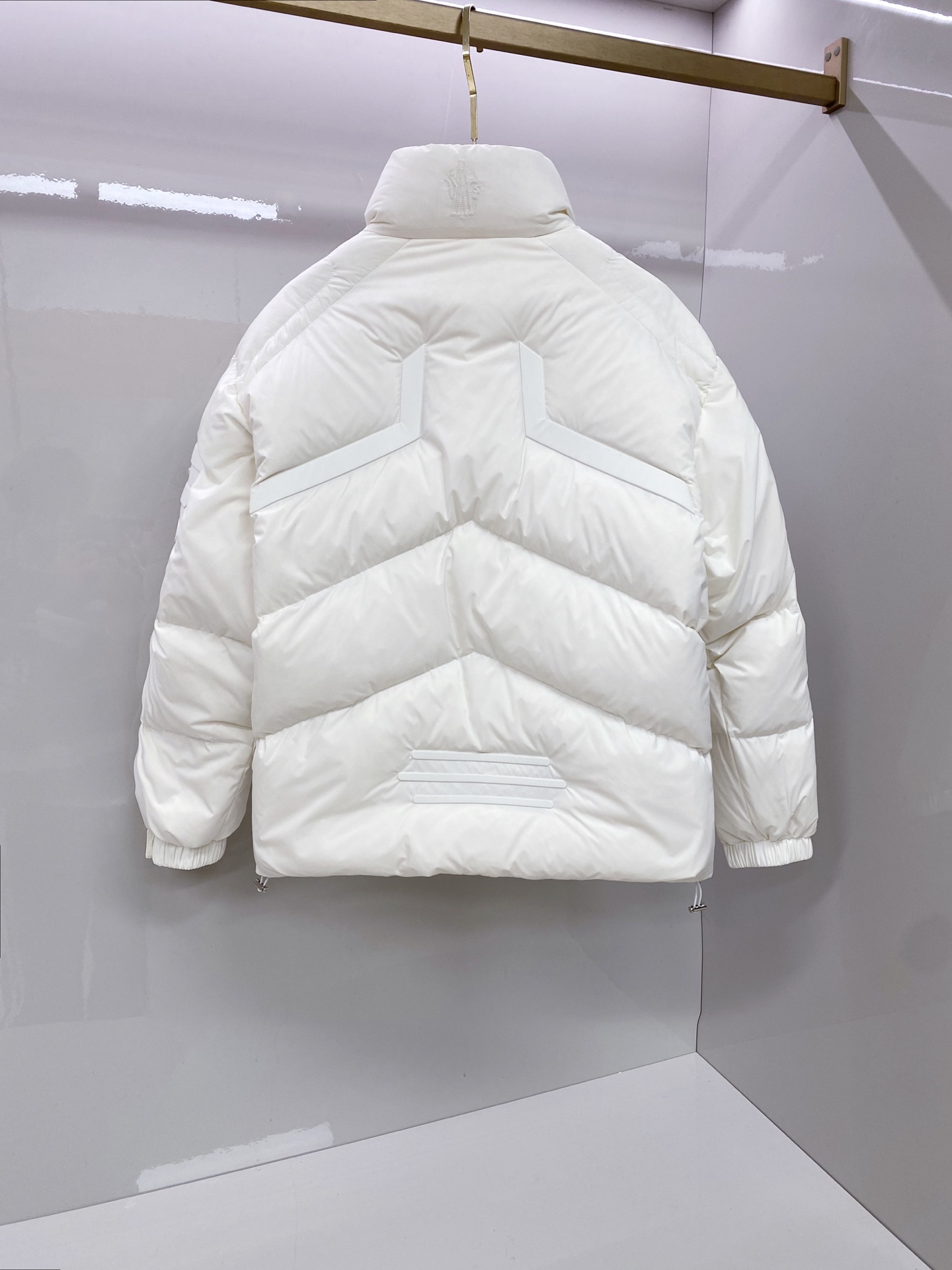Moncler Male Down Jacket White Duck Down Black S-m-l