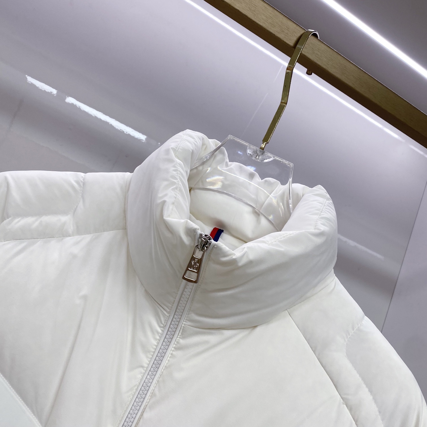 Moncler Male Down Jacket White Duck Down Black S-m-l