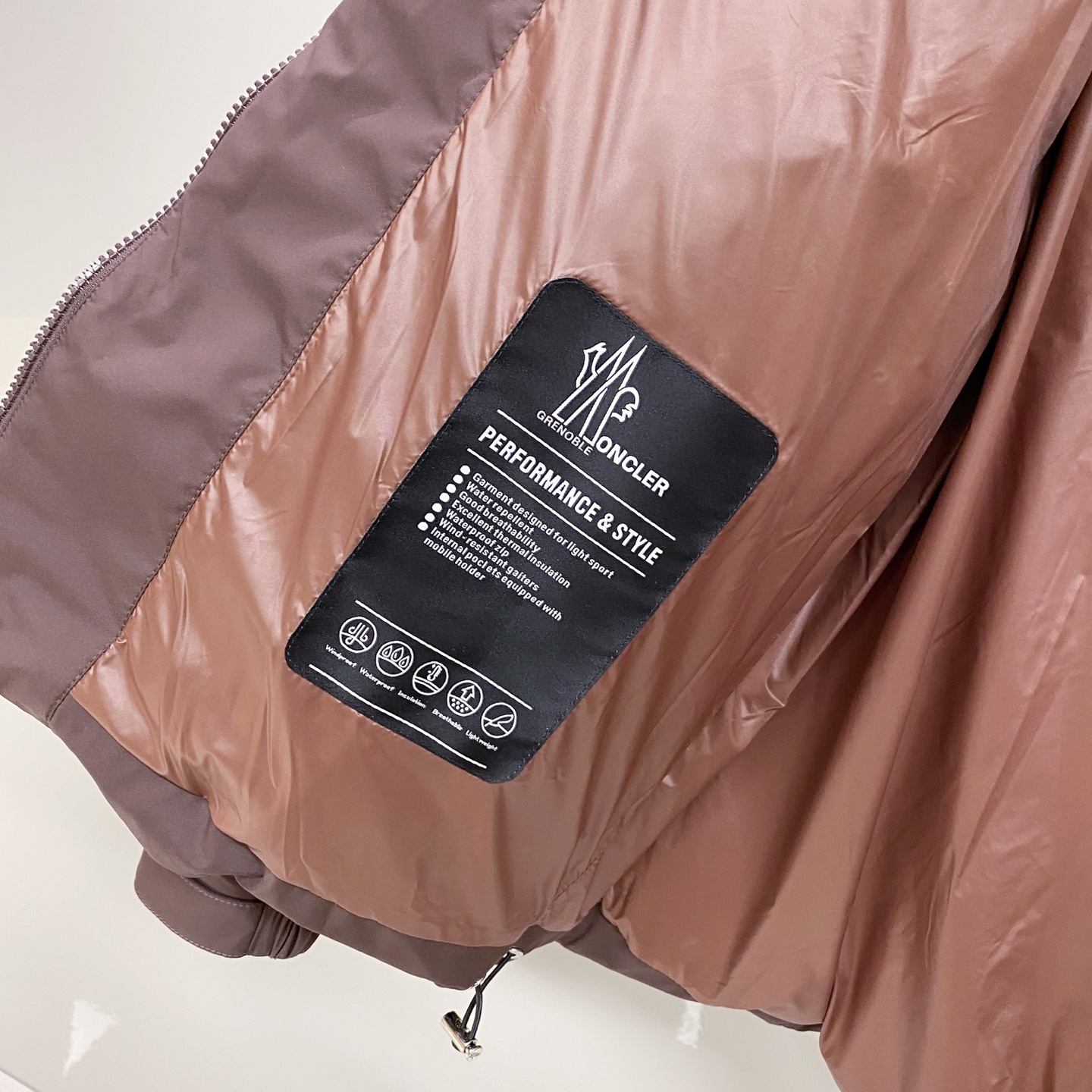 Moncler Male Down Jacket White Duck Down Black S-m-l