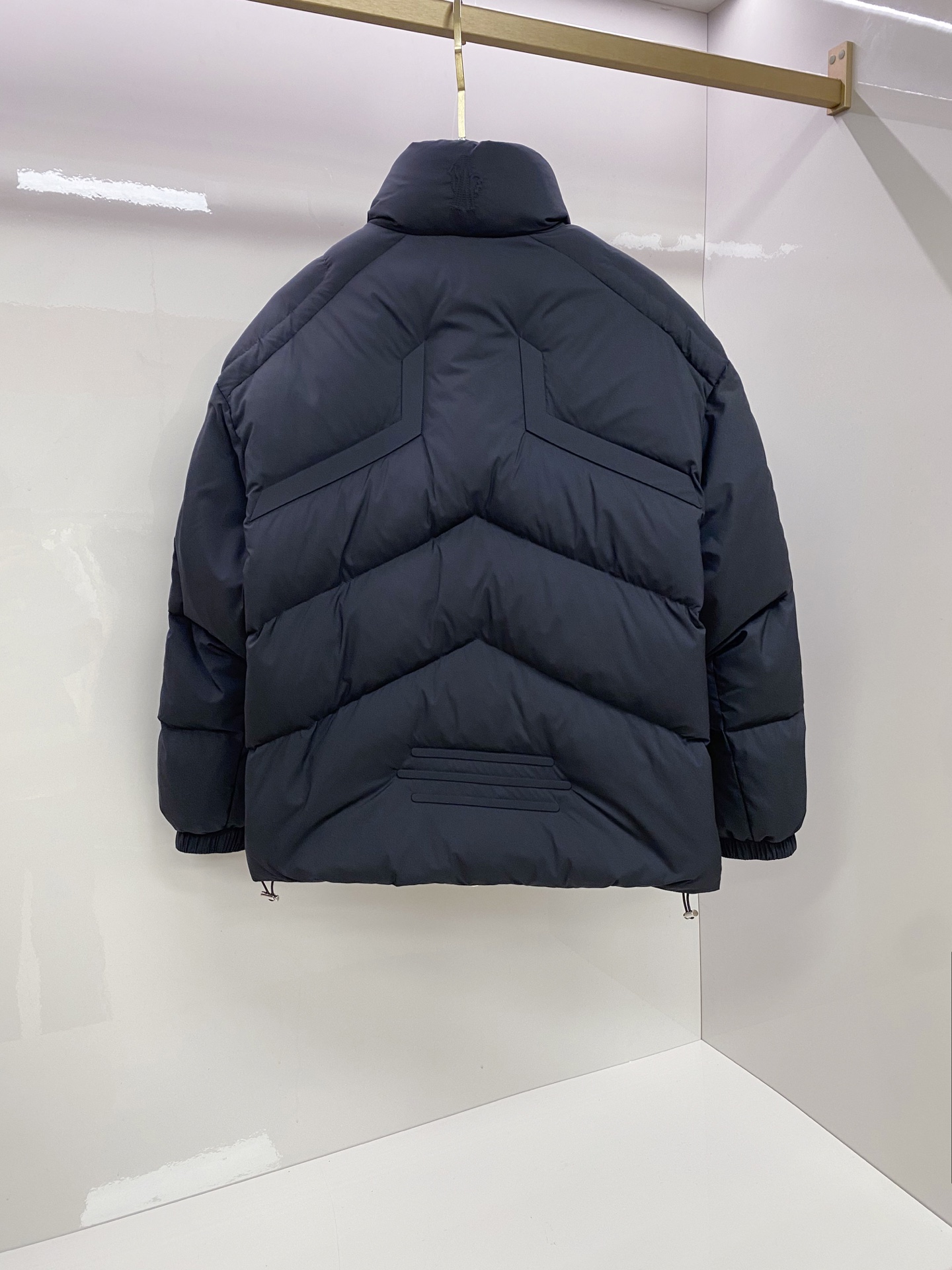 Moncler Male Down Jacket White Duck Down Black S-m-l