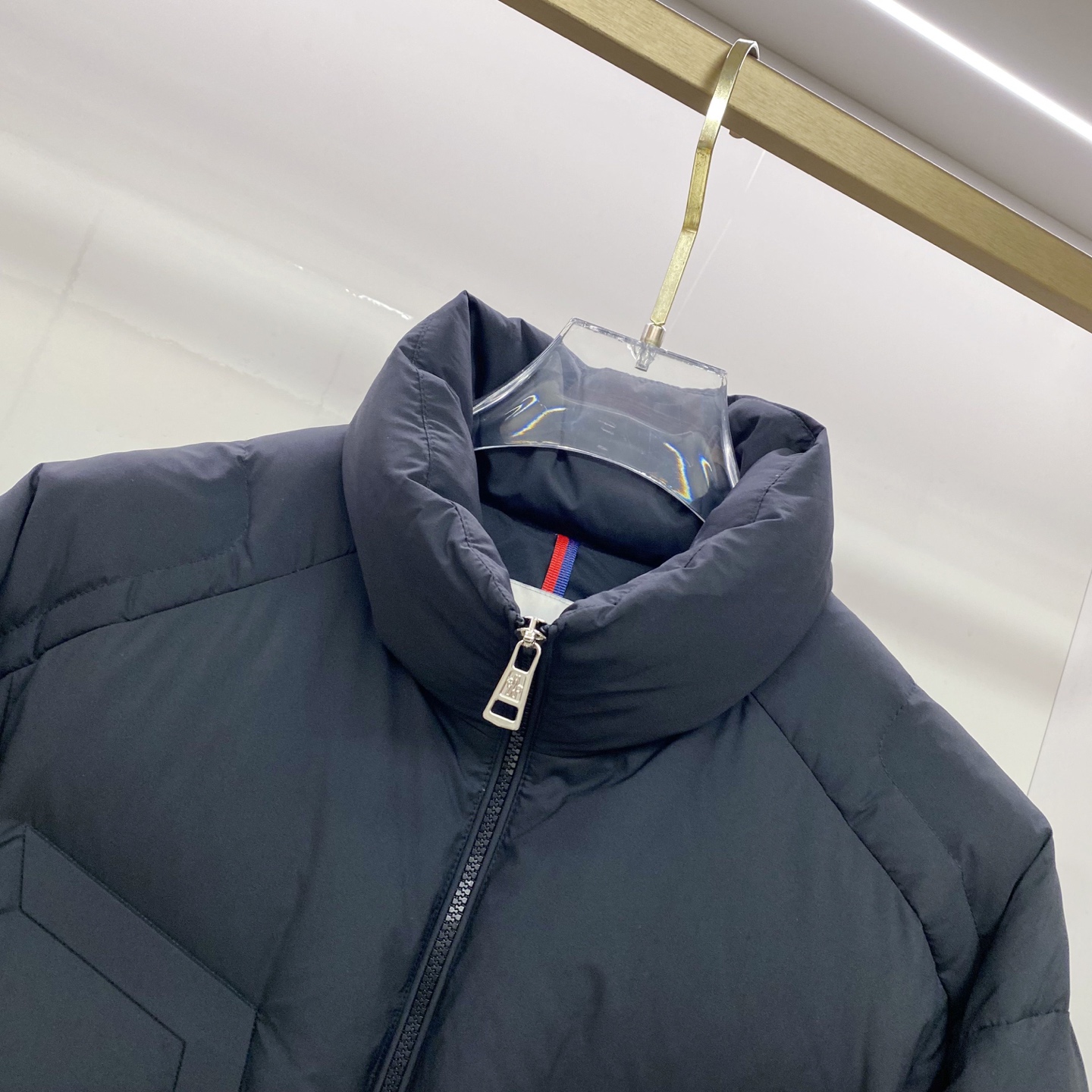 Moncler Male Down Jacket White Duck Down Black S-m-l