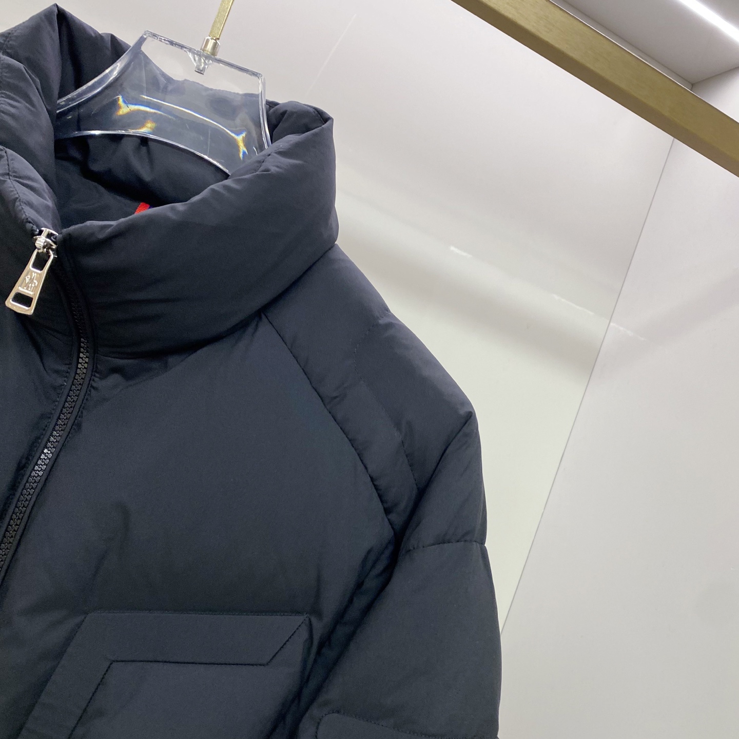 Moncler Male Down Jacket White Duck Down Black S-m-l