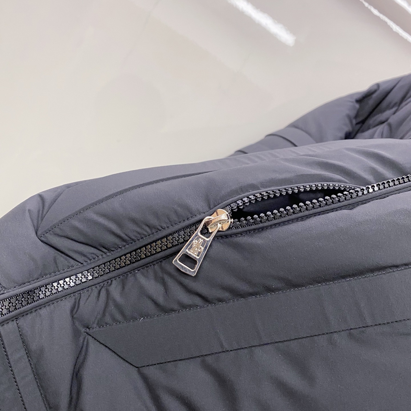 Moncler Male Down Jacket White Duck Down Black S-m-l