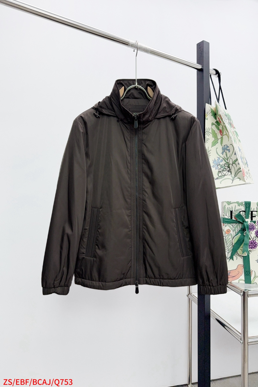 Ermenegildo Zegna Basic Clothing Cotton Hooded S-m-xl