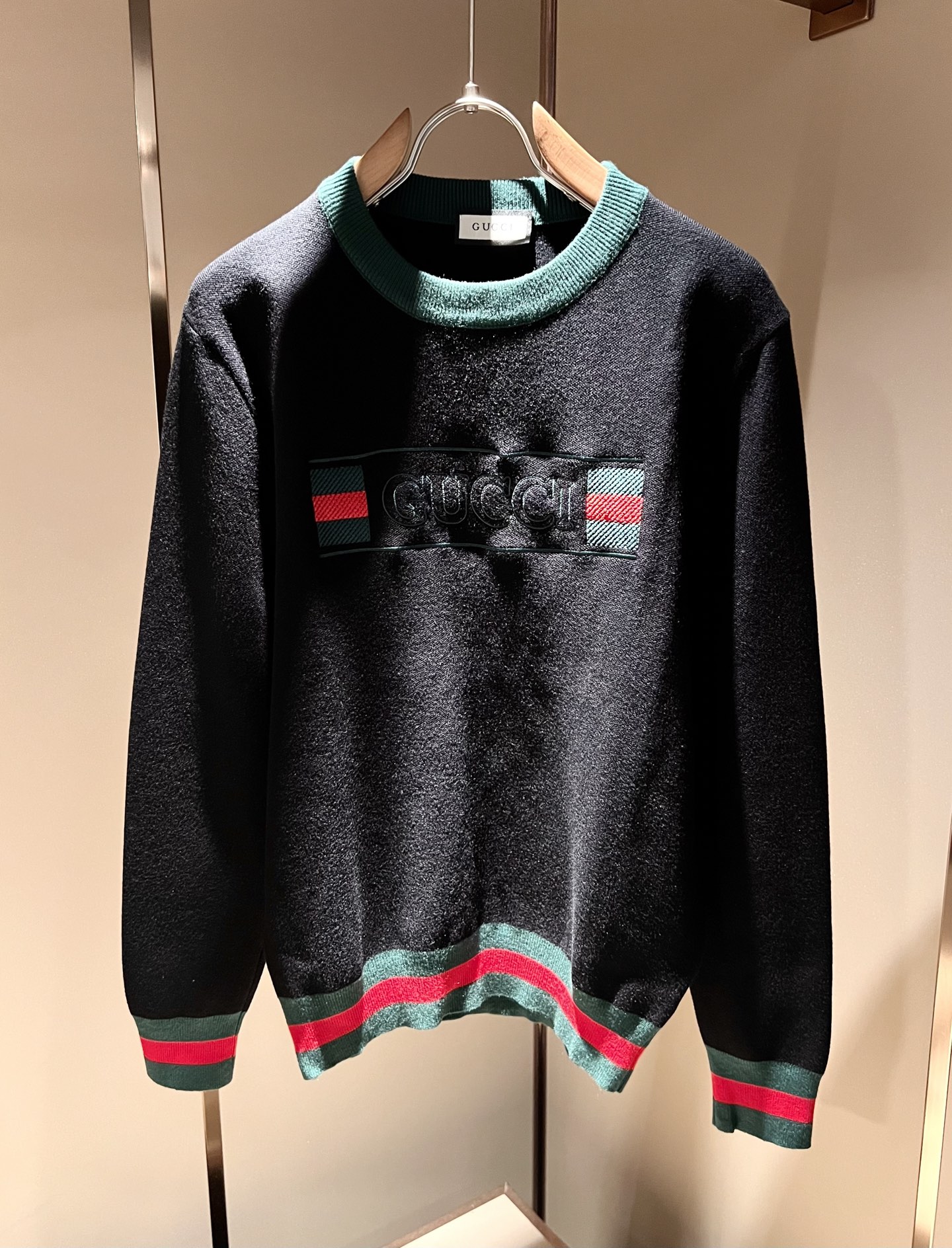 Gucci Couple Basic Clothing Wool M-l-xl