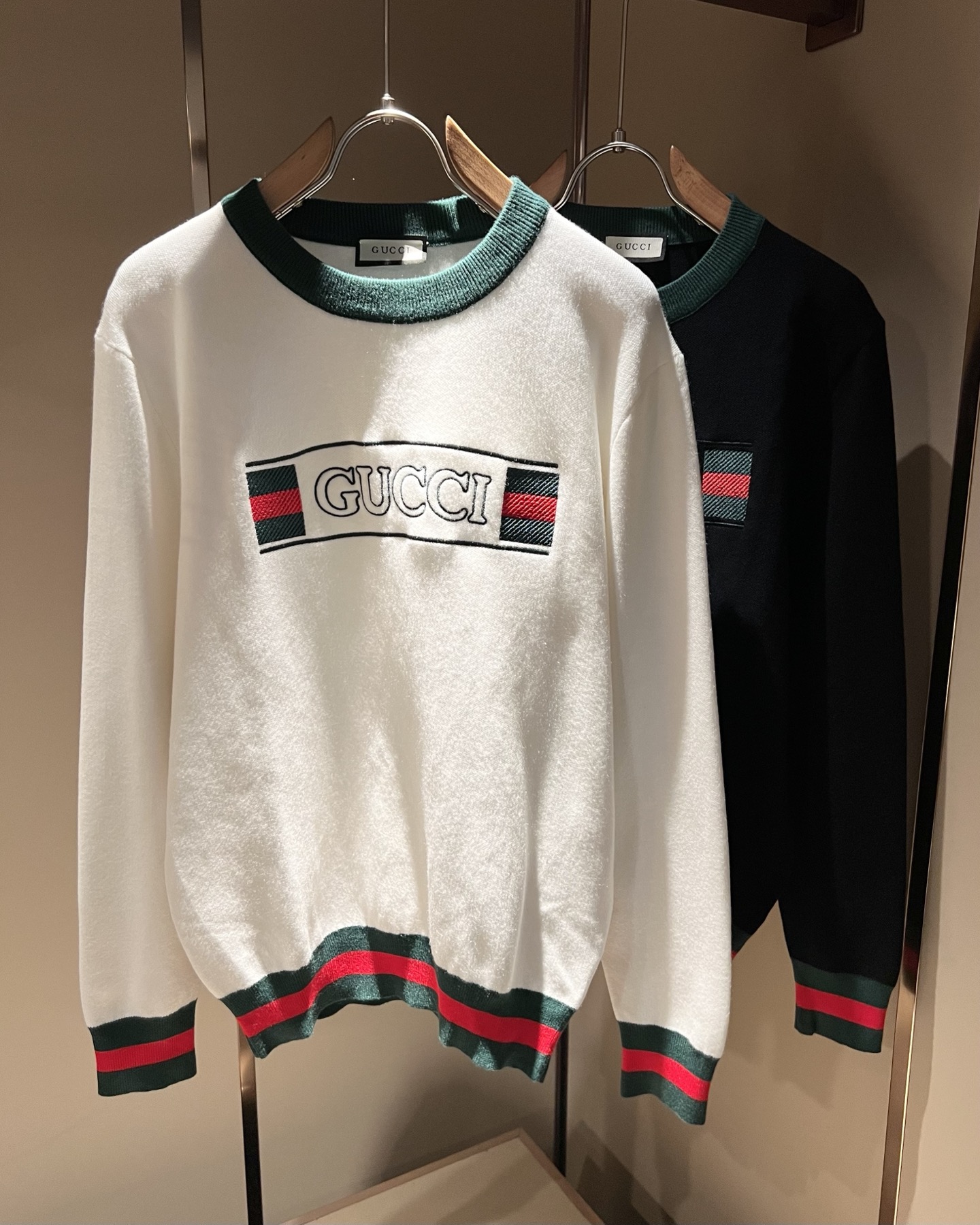 Gucci Couple Basic Clothing Wool M-l-xl