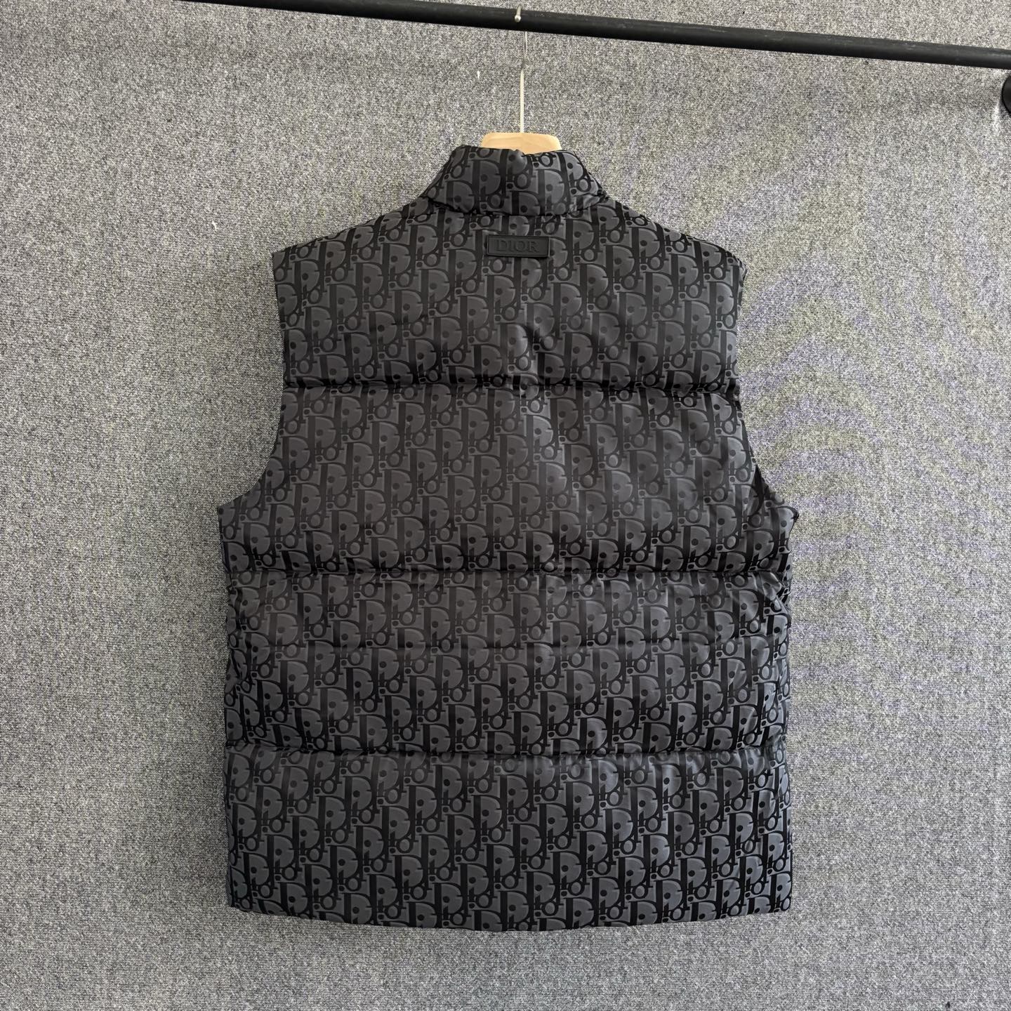 Dior Couple Vest Cotton Black Printed S-m-l-xl
