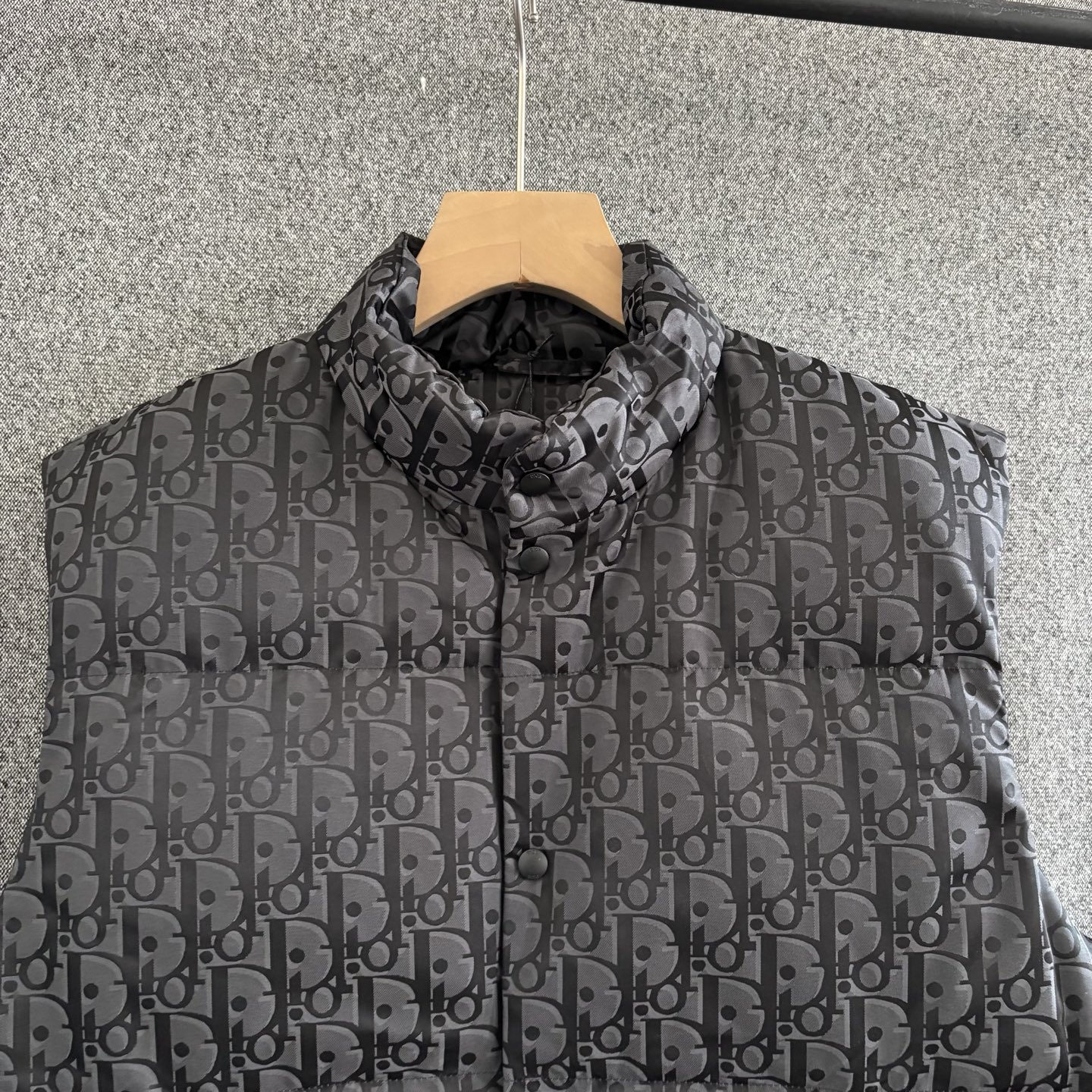 Dior Couple Vest Cotton Black Printed S-m-l-xl