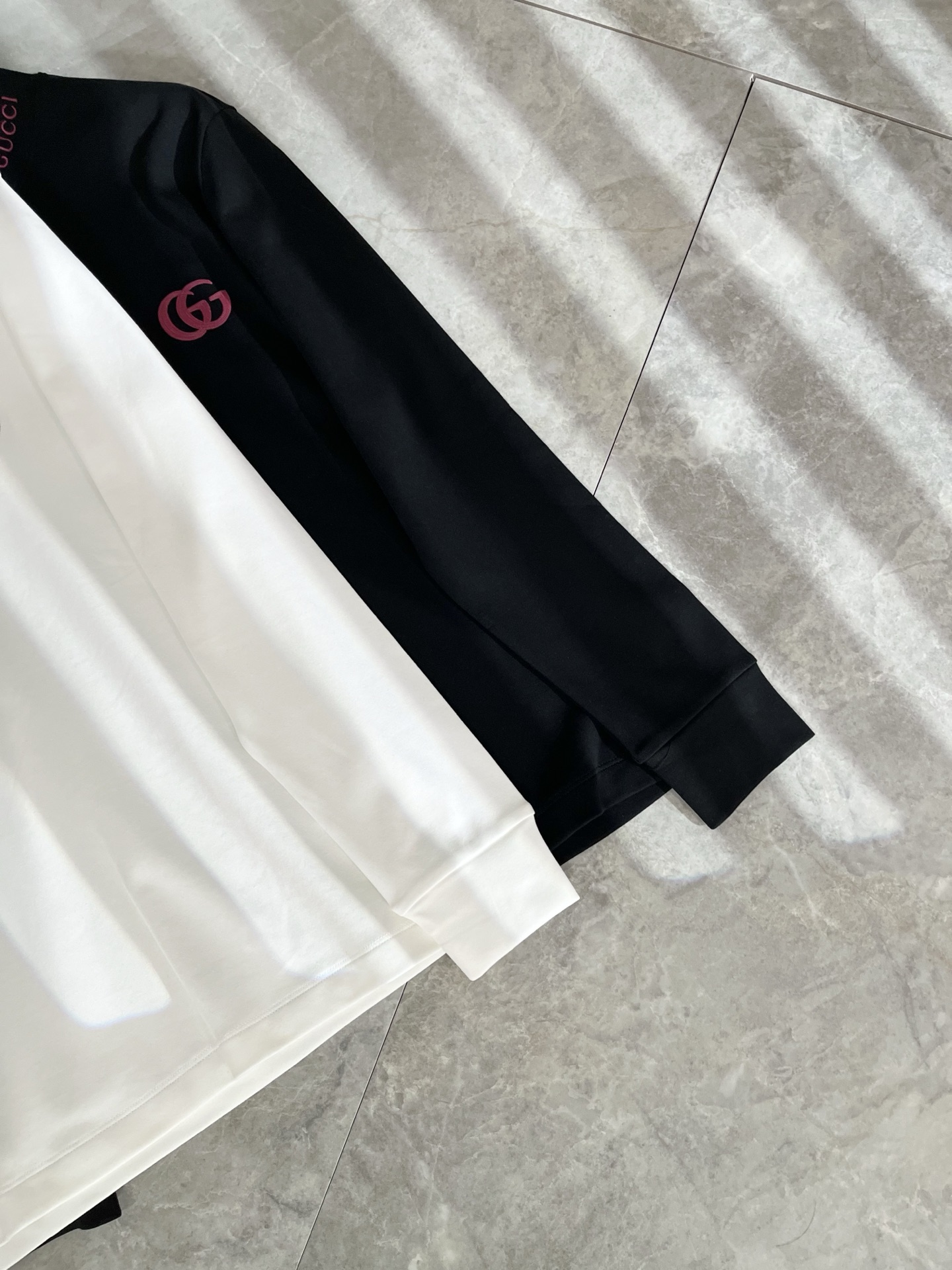 Gucci Couple Basic Clothing Cotton Loose Fit S-l-xl