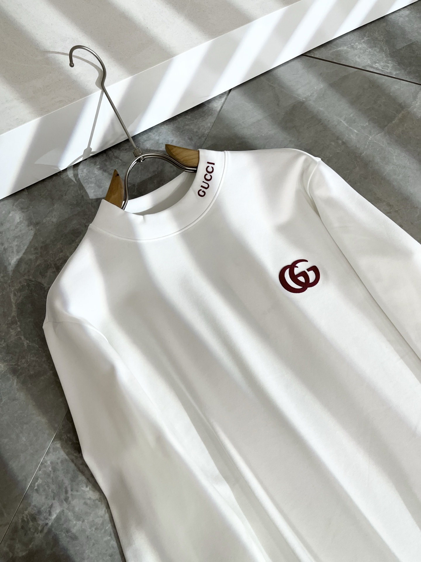 Gucci Couple Basic Clothing Cotton Loose Fit S-l-xl