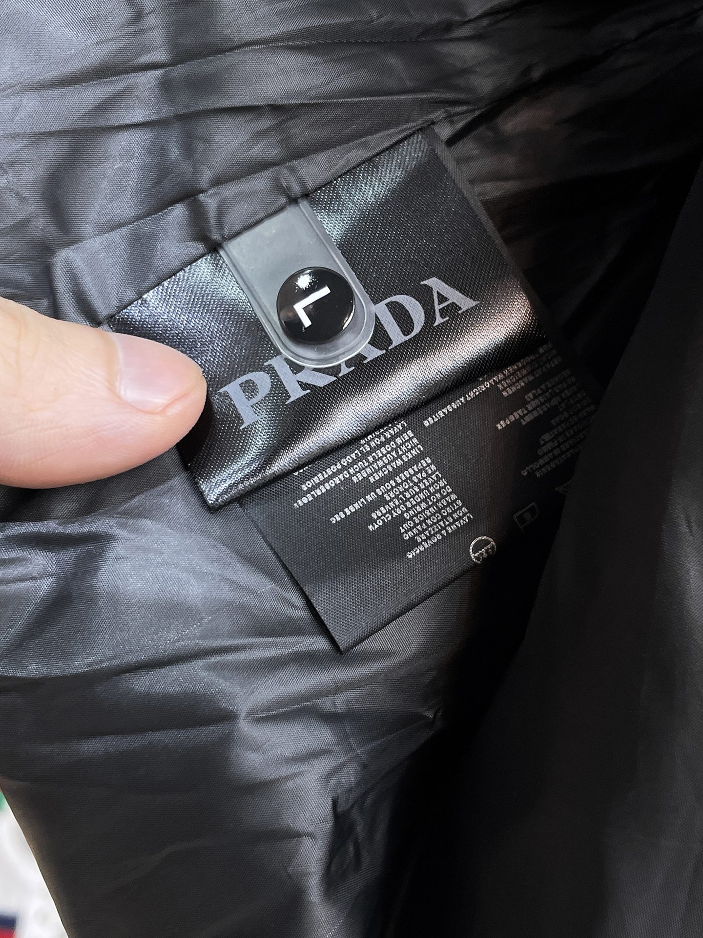 Prada Down Vest Goose Down M-xl
