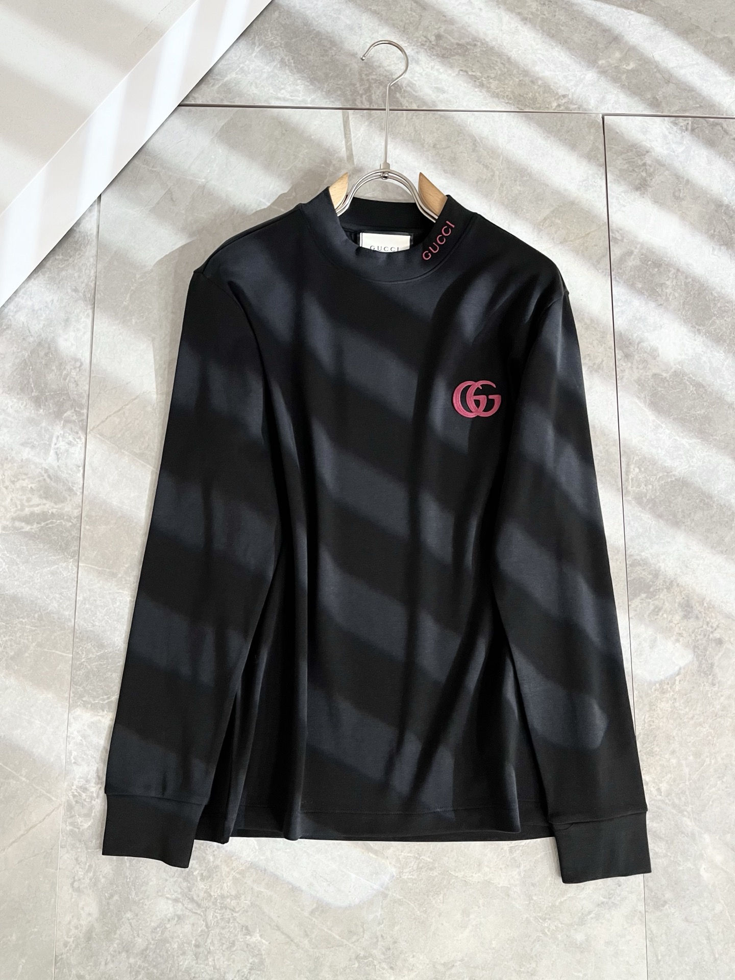 Gucci Couple Basic Clothing Cotton Loose Fit S-l-xl