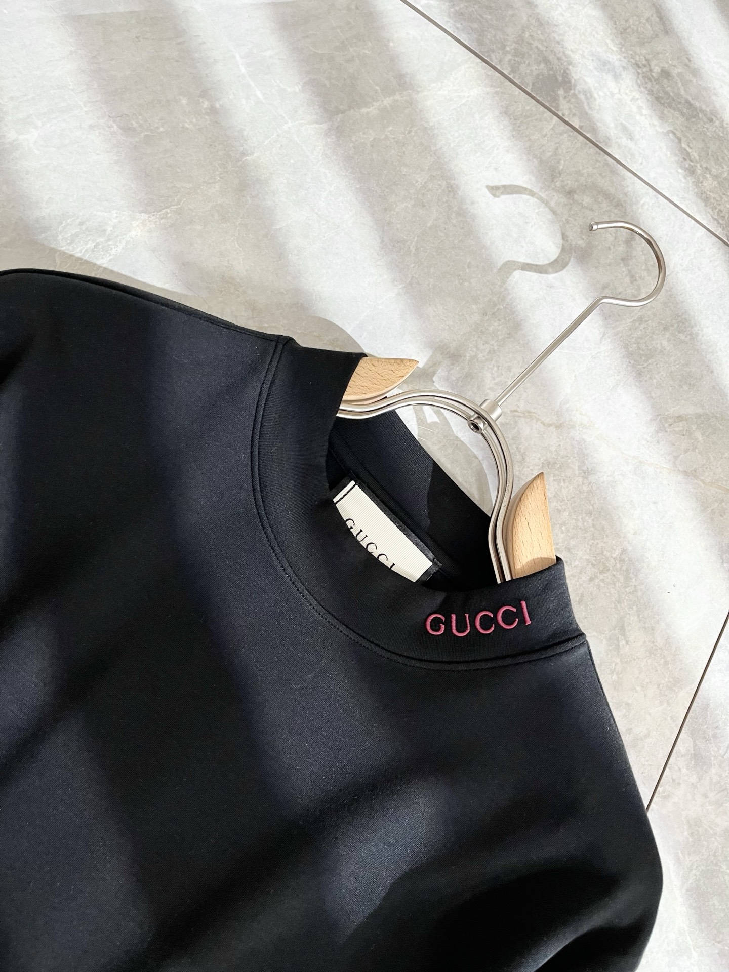 Gucci Couple Basic Clothing Cotton Loose Fit S-l-xl