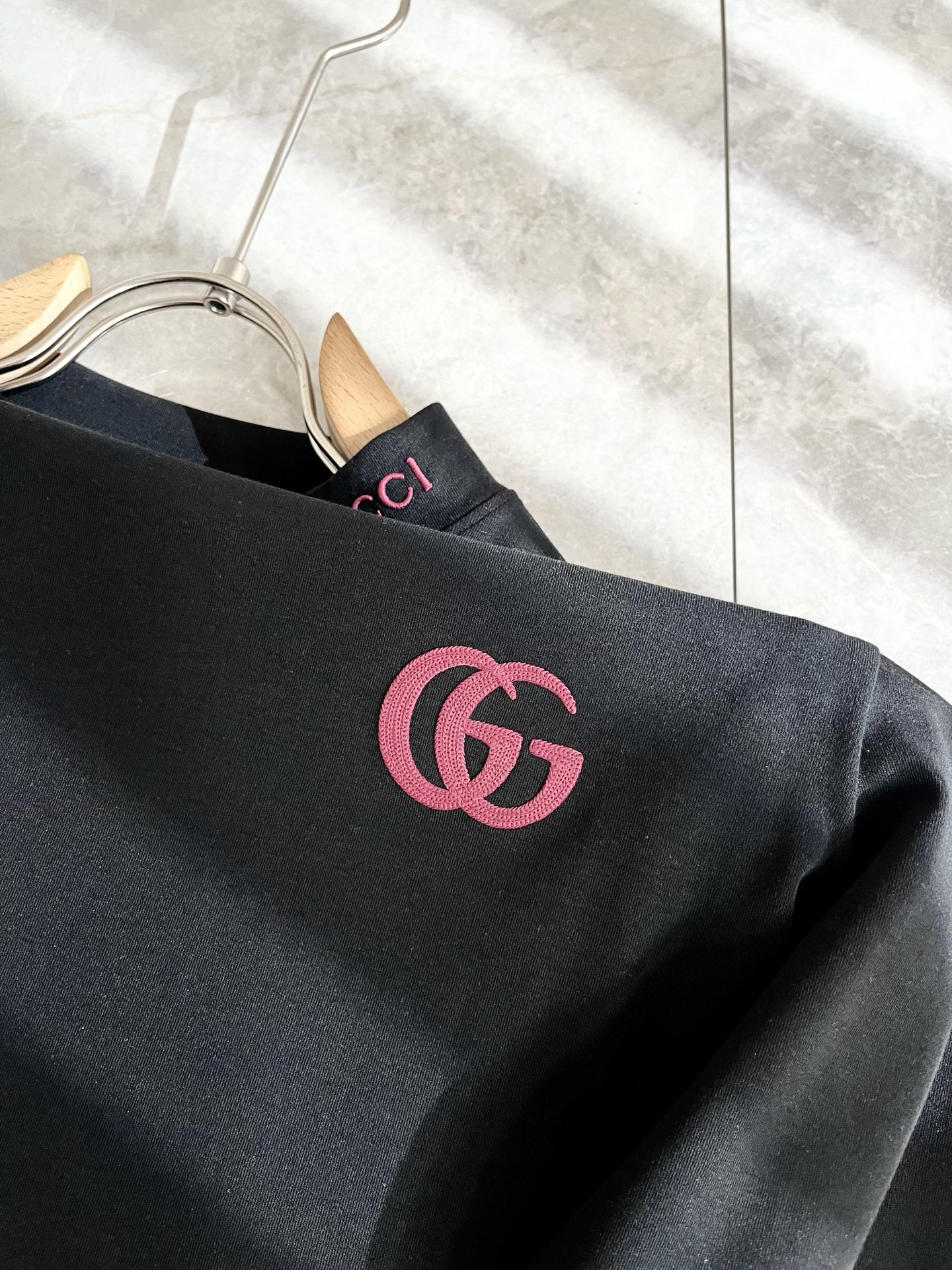 Gucci Couple Basic Clothing Cotton Loose Fit S-l-xl