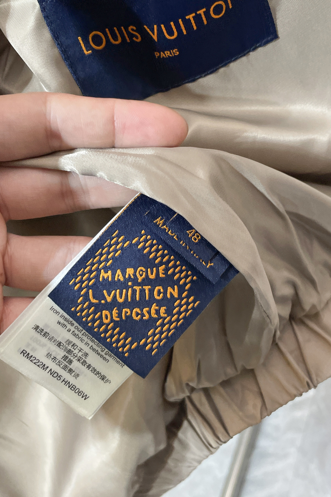 Louis Vuitton Jacket Cotton Hooded S-l-xl
