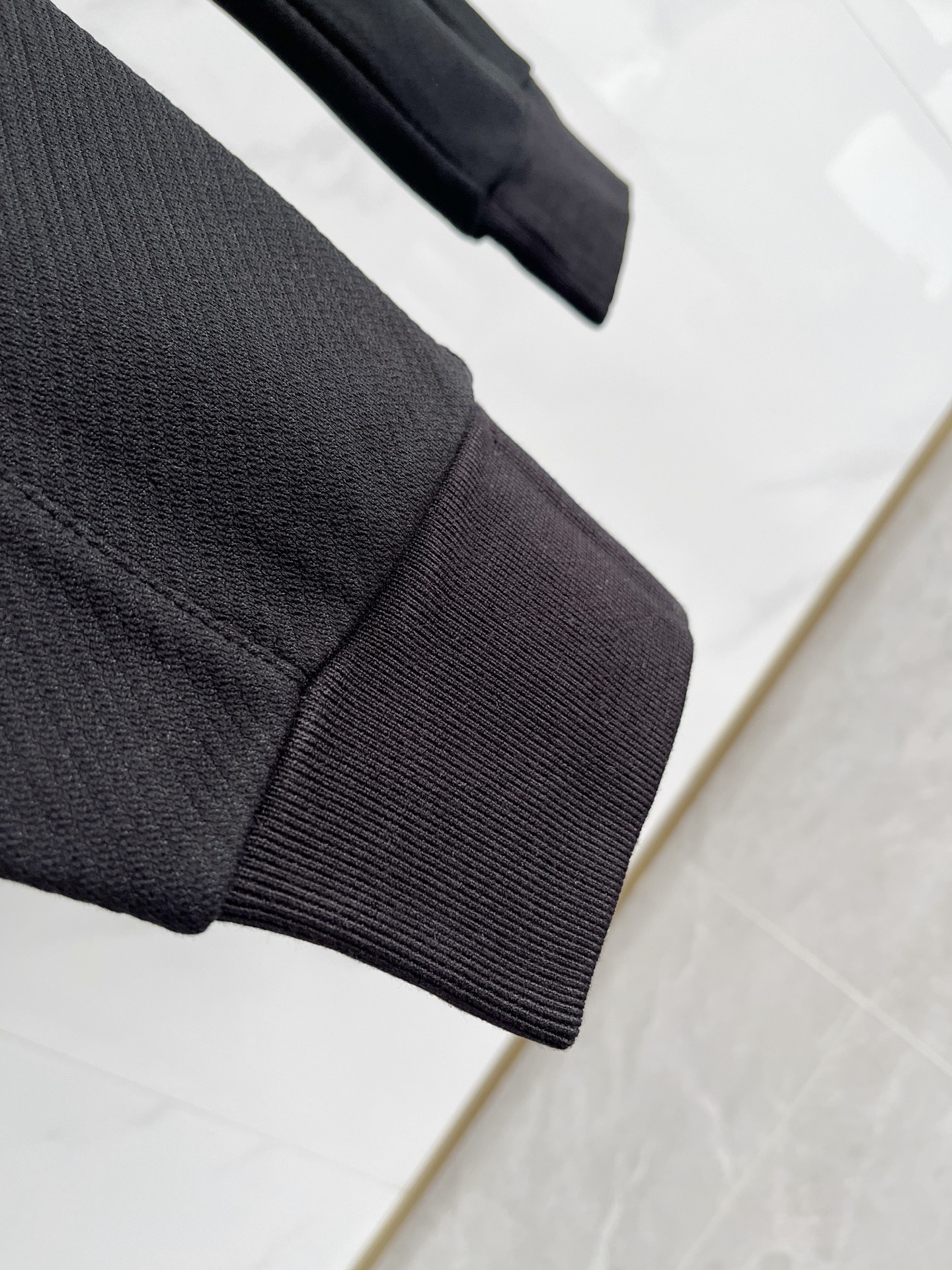 Prada Basic Clothing Black Fleece Lined M-l-xl