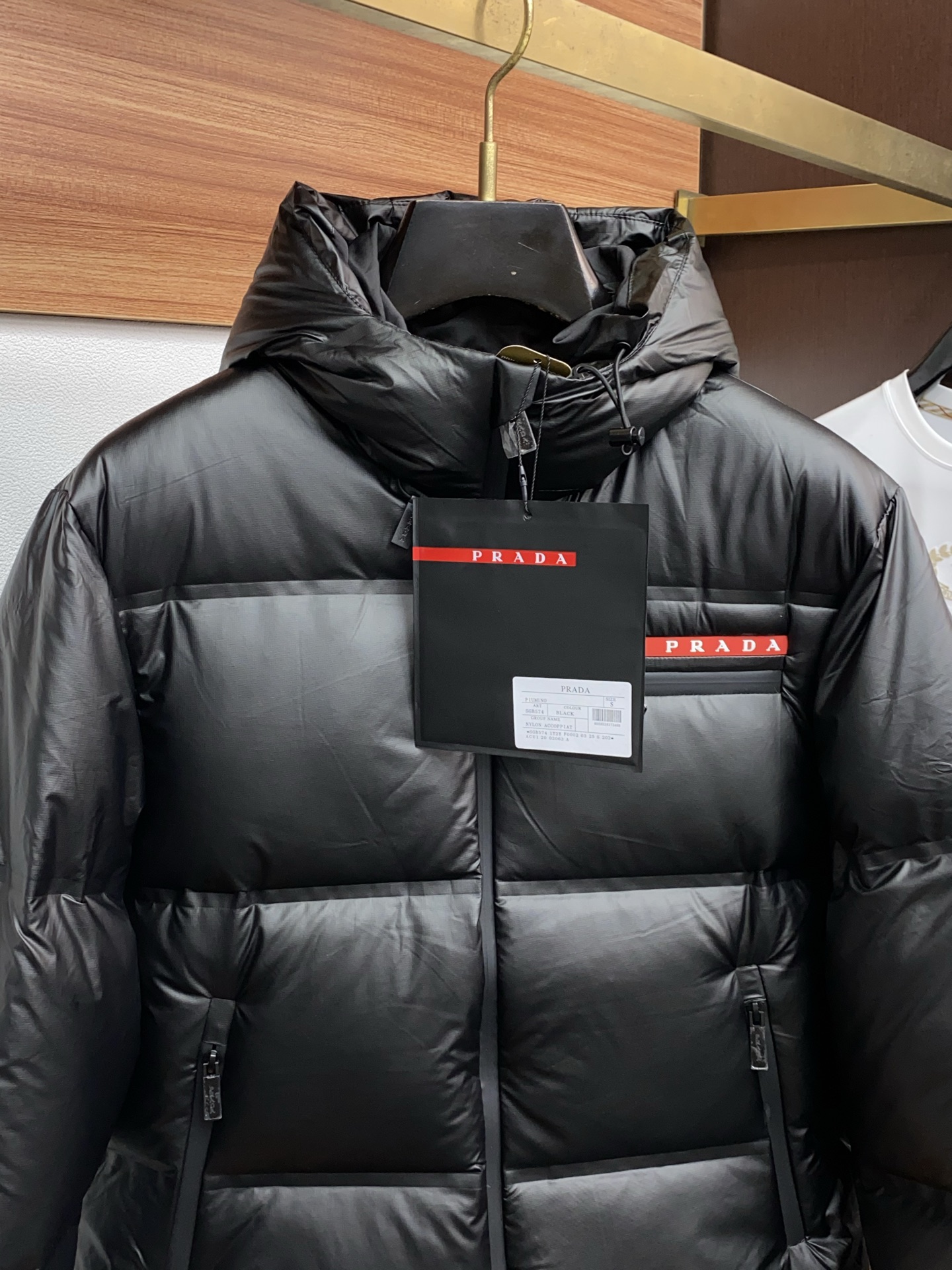 Prada Down Jacket White Duck Down M-l-xl