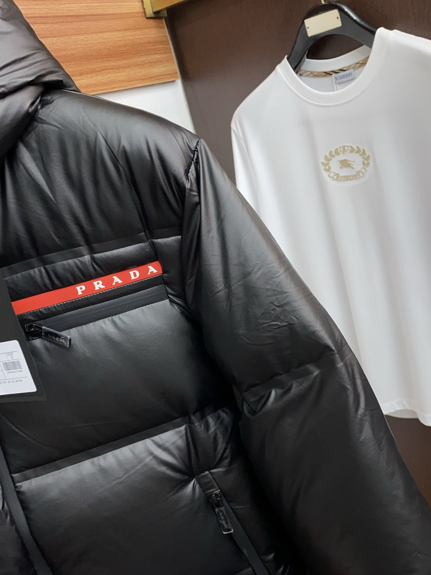 Prada Down Jacket White Duck Down M-l-xl