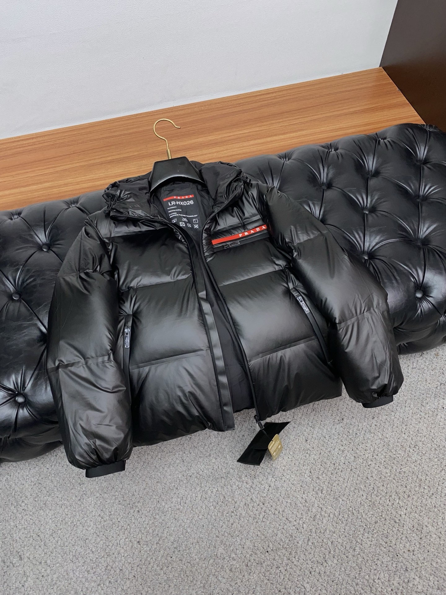 Prada Down Jacket White Duck Down M-l-xl