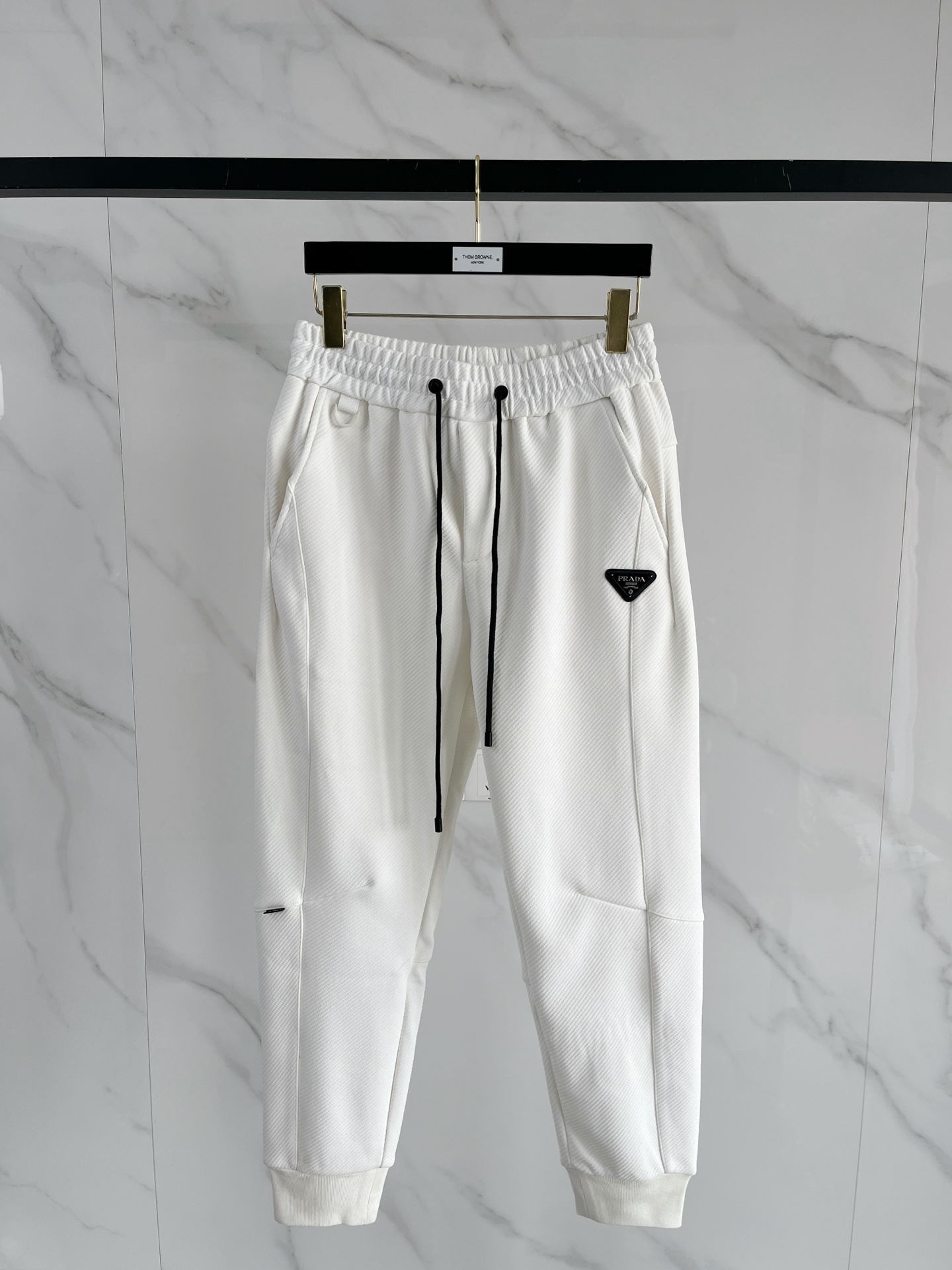 Prada Basic Clothing Black Fleece Lined M-l-xl