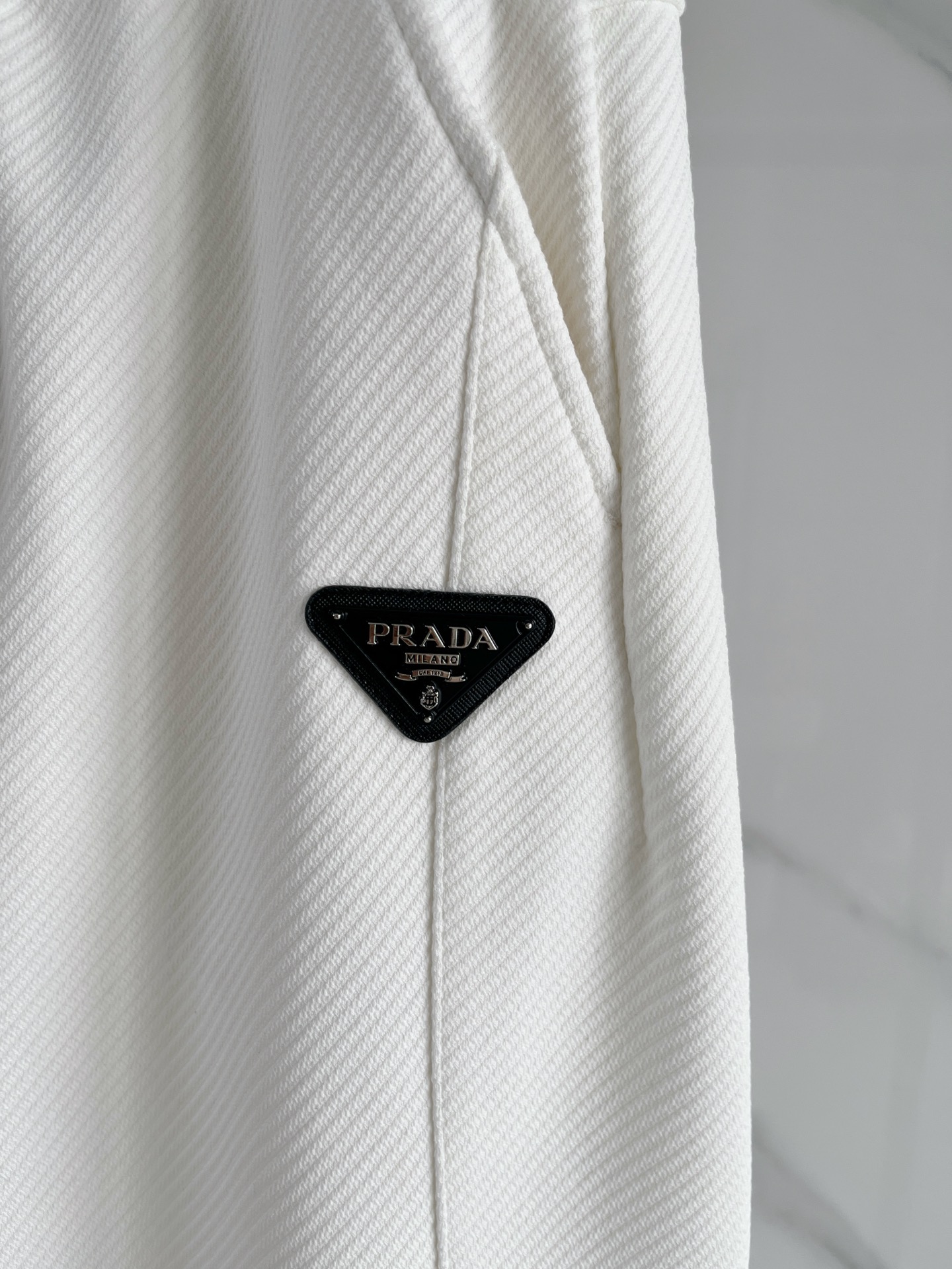 Prada Basic Clothing Black Fleece Lined M-l-xl