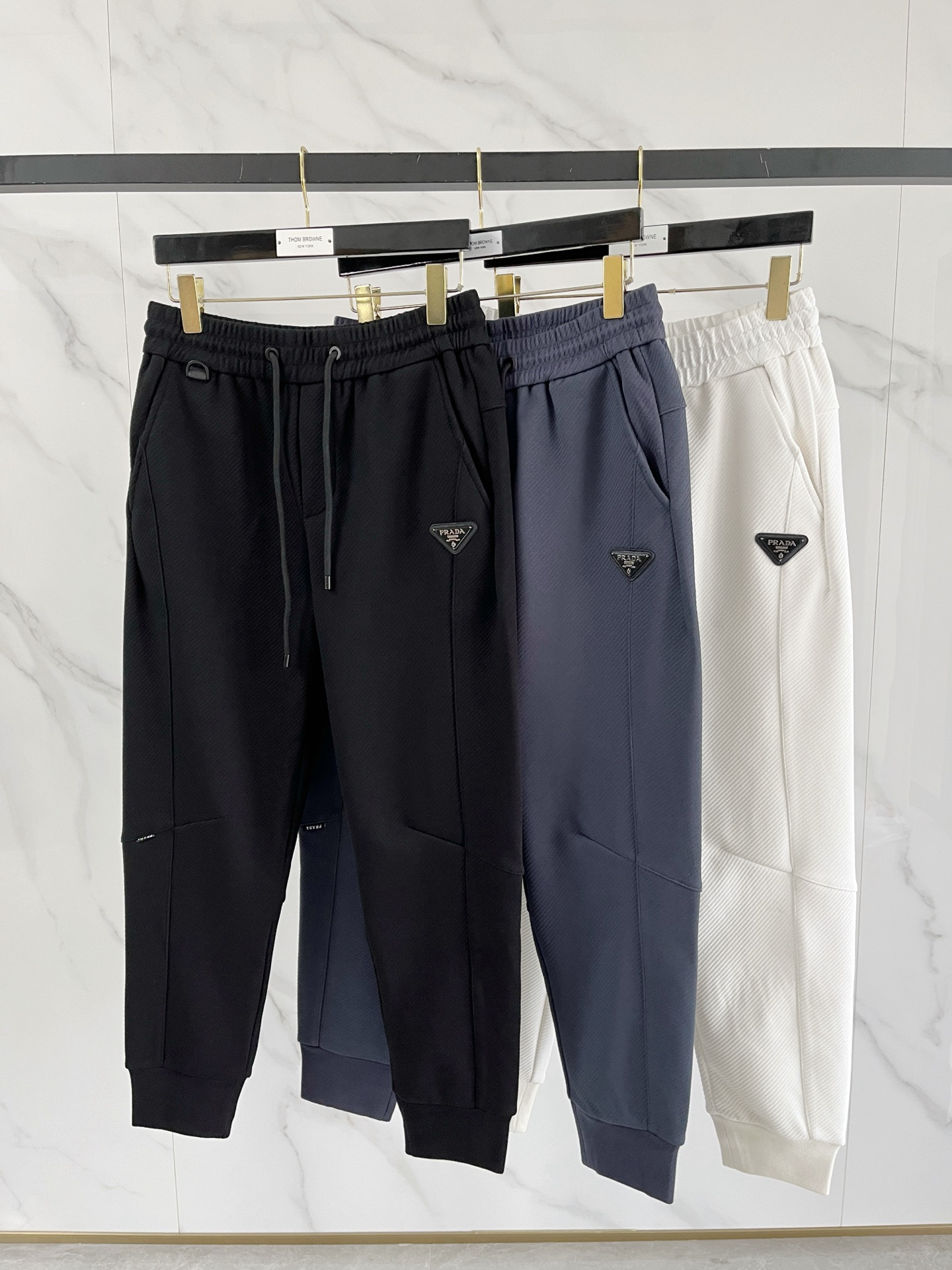 Prada Basic Clothing Black Fleece Lined M-l-xl